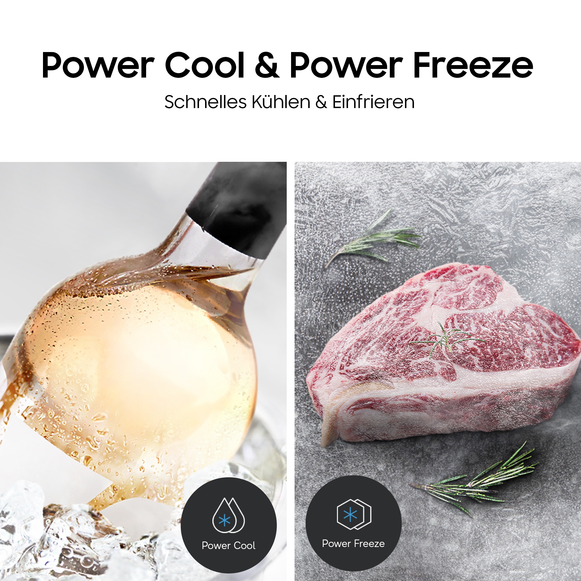 Samsung RS4000 »RS57DG410EM9« 178 cm hoch 91,2 cm breit mit Wasserspender, No Frost+, AI Energy Mode, SpaceMax
