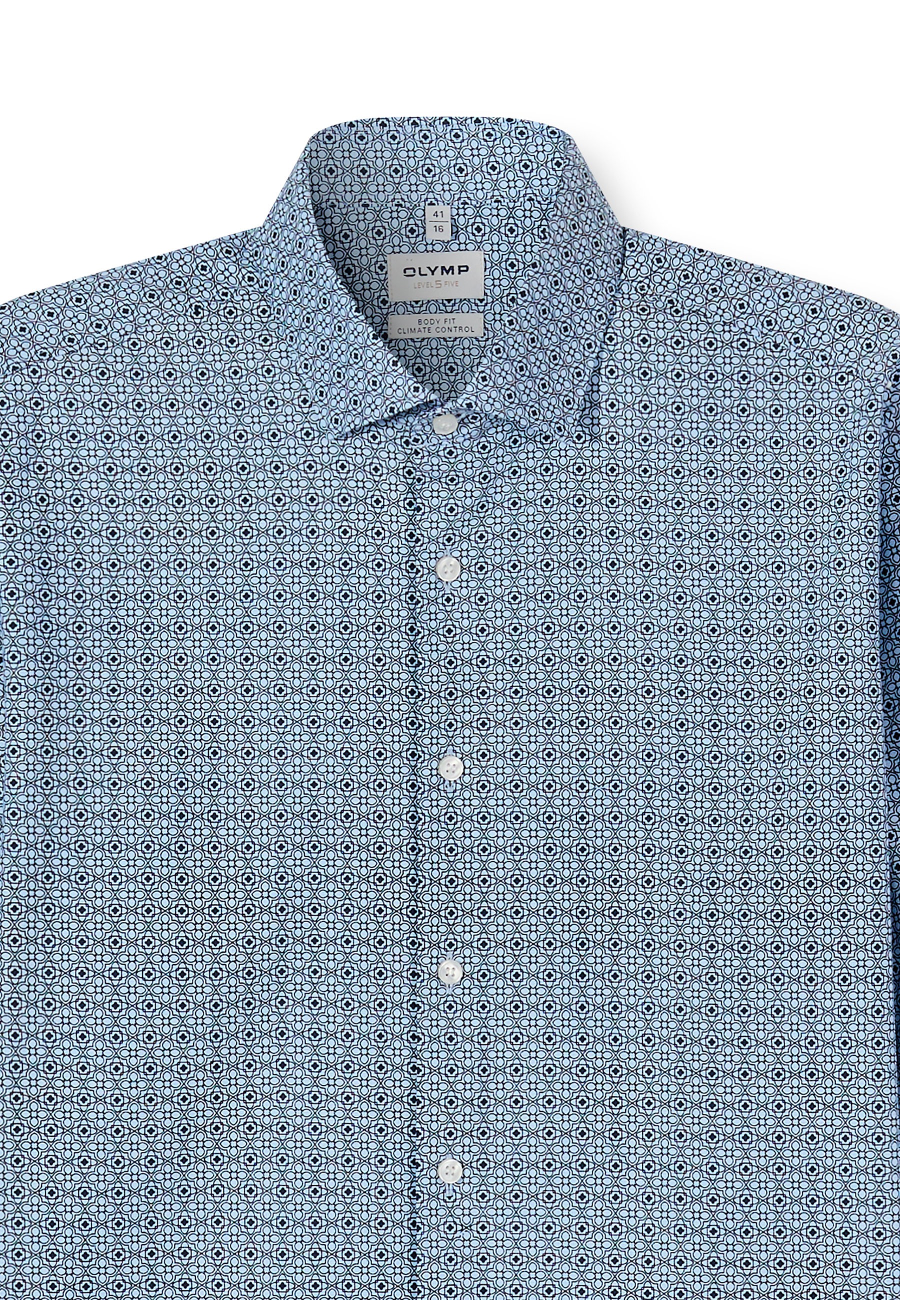 OLYMP Businesshemd »OLYMP Level Five 24/Seven, body fit, Modern Kent«