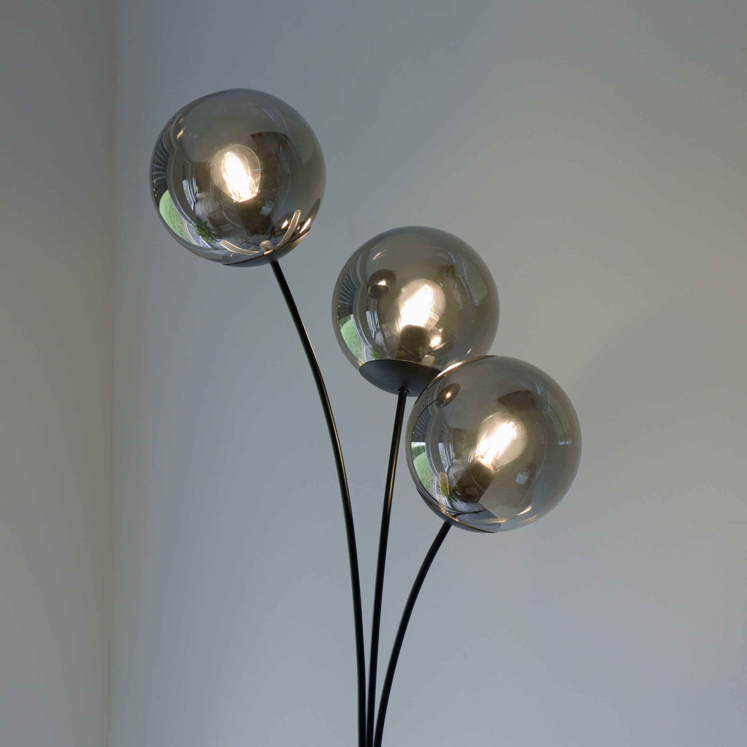 JUST LIGHT Stehlampe »GREEN WIDO«, 3 flammig, Leuchtmittel E14 | ohne Leuchtmittel