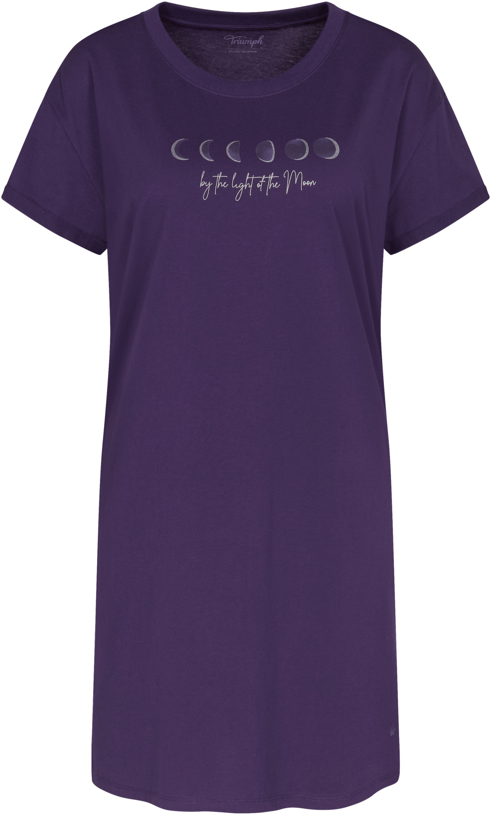 Triumph Nachthemd »Nightdresses NDK X«, weich, atmungsaktiv, gerippter Rundhalsausschnitt, Kurzarm