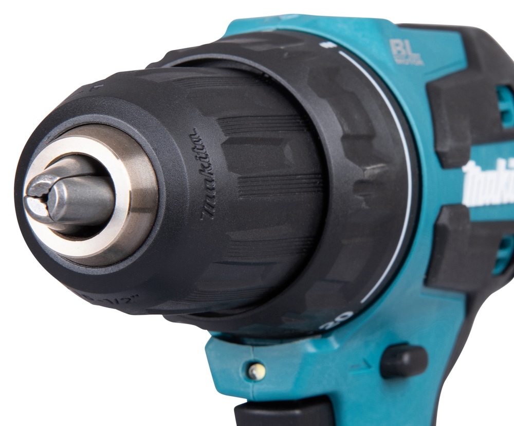 Makita Akku-Bohrschrauber »»DDF490RFJ« 18V, Inkl. 2x 3Ah Akku und Ladegerät« max. 65 Nm, 0-1.900 min⁻¹, 13 mm,  leistungsstarker & bürstenloser Bohrschrauber mit 65 Nm Drehmoment