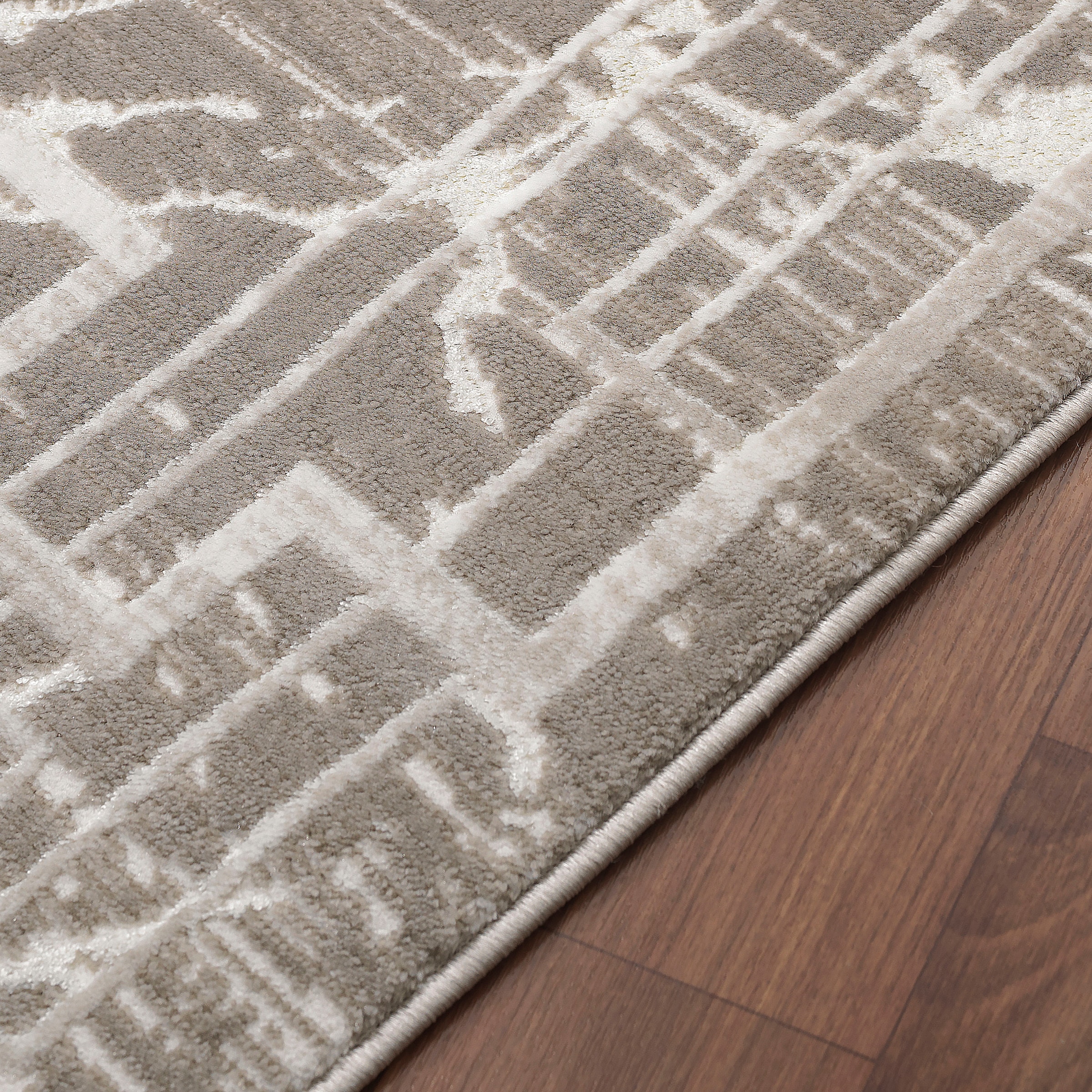Sanat Teppich »Harmony 3214«, rechteckig, 12 mm Höhe, abstrakter Kurzflorteppich, Wohnzimmer, auch als Läufer
