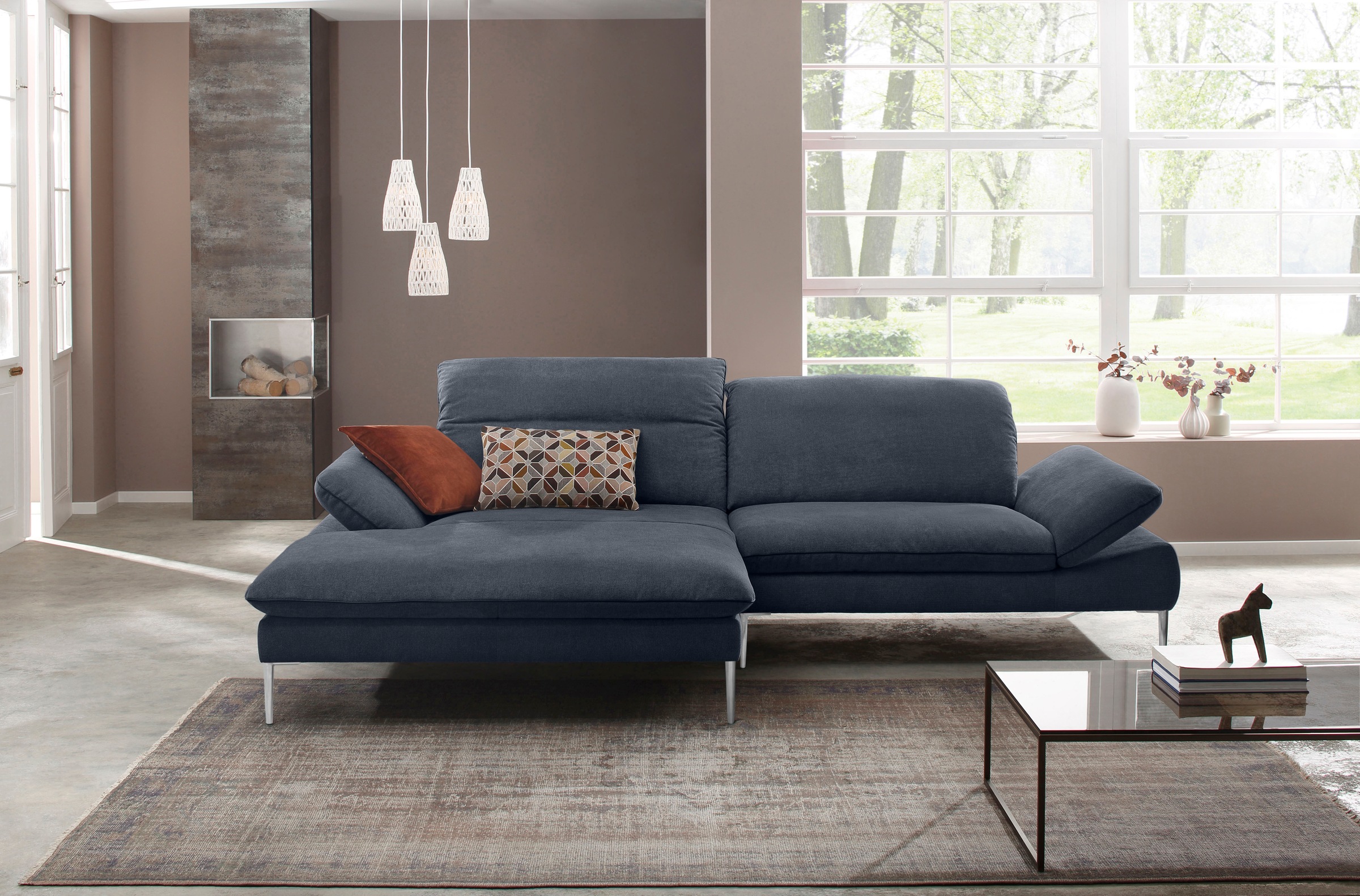 W.SCHILLIG Ecksofa "enjoy&MORE, Designsofa, elegant und bequem, L-Form" mit günstig online kaufen