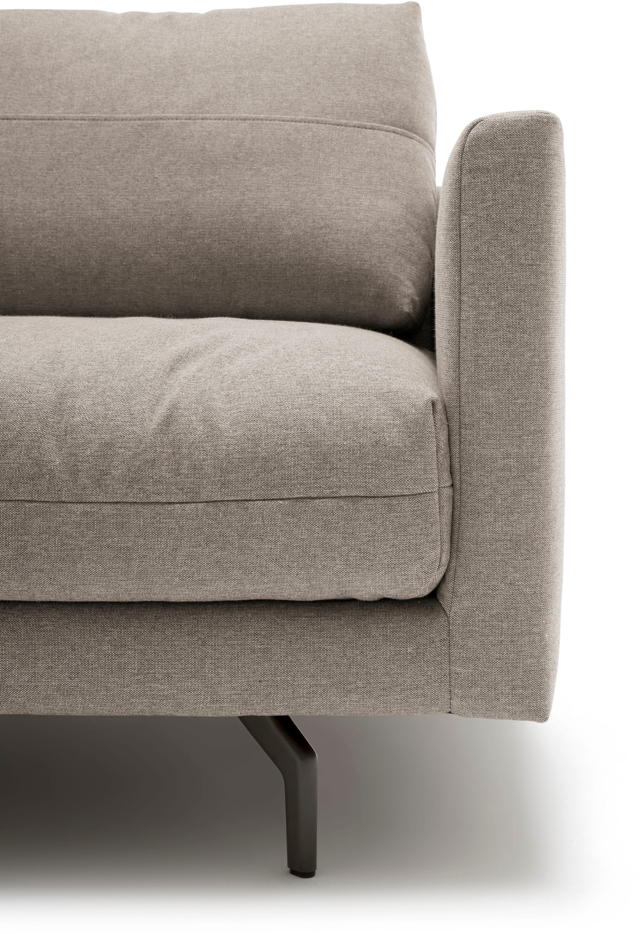 Creation BY ROLF BENZ Ecksofa »CR.414, Designecksofa, Polsterecke, L-Form« wahlweise aus feinstem Rindsleder oder hochwertigem Chenille
