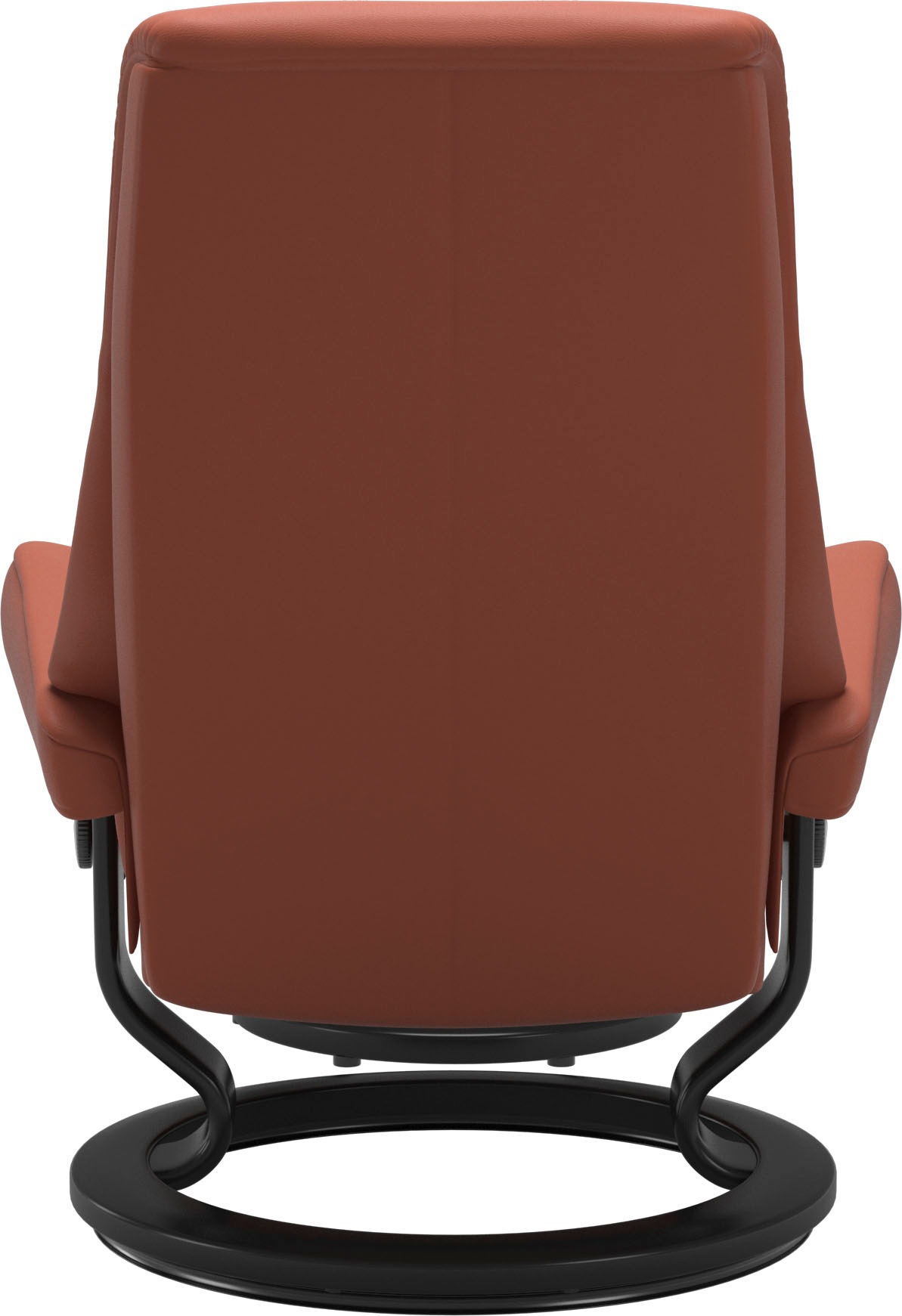 Stressless® Relaxsessel »View«, (Set, Relaxsessel mit Hocker), mit Classic Base, Größe S,Gestell Schwarz