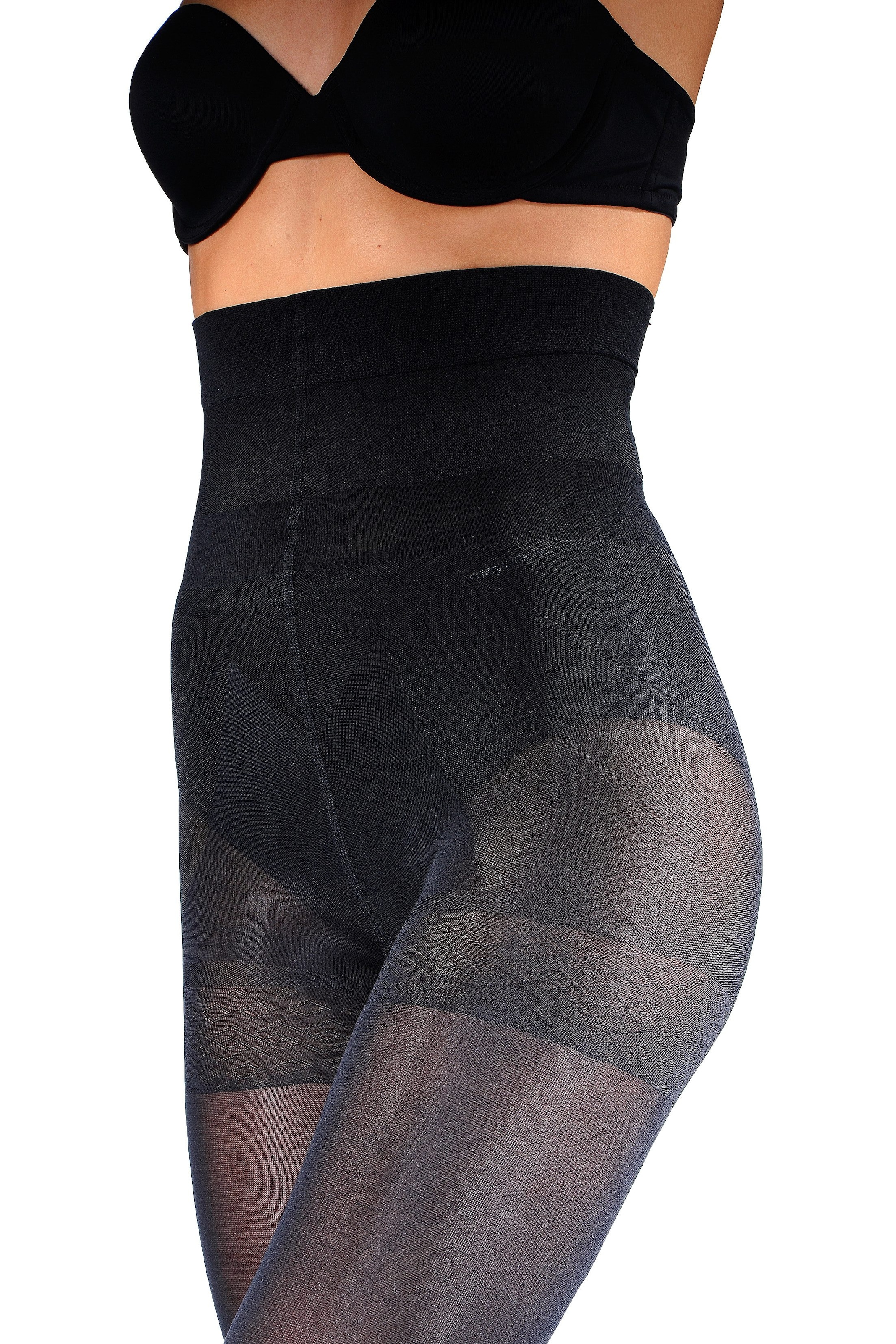 LASCANA Feinstrumpfhose »Bodyshaper«, (2 St.), mit extrahohem Bund