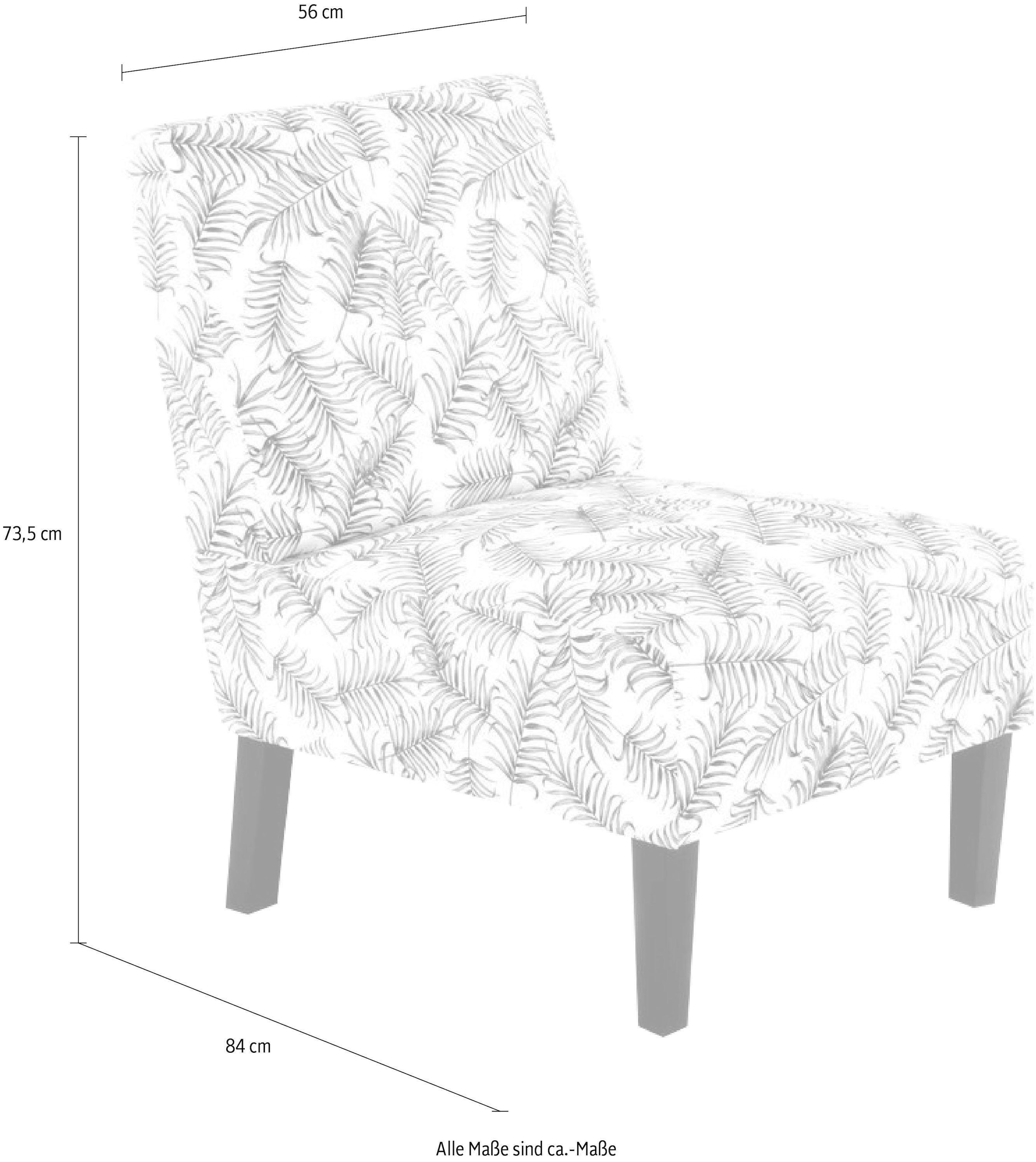 Kayoom Stuhl »Indira 210, mit gepolsterter Sitzfläche und Rückenlehne« () 1 Stk.stilvoll, modern, ideal für moderne Einrichtungen
