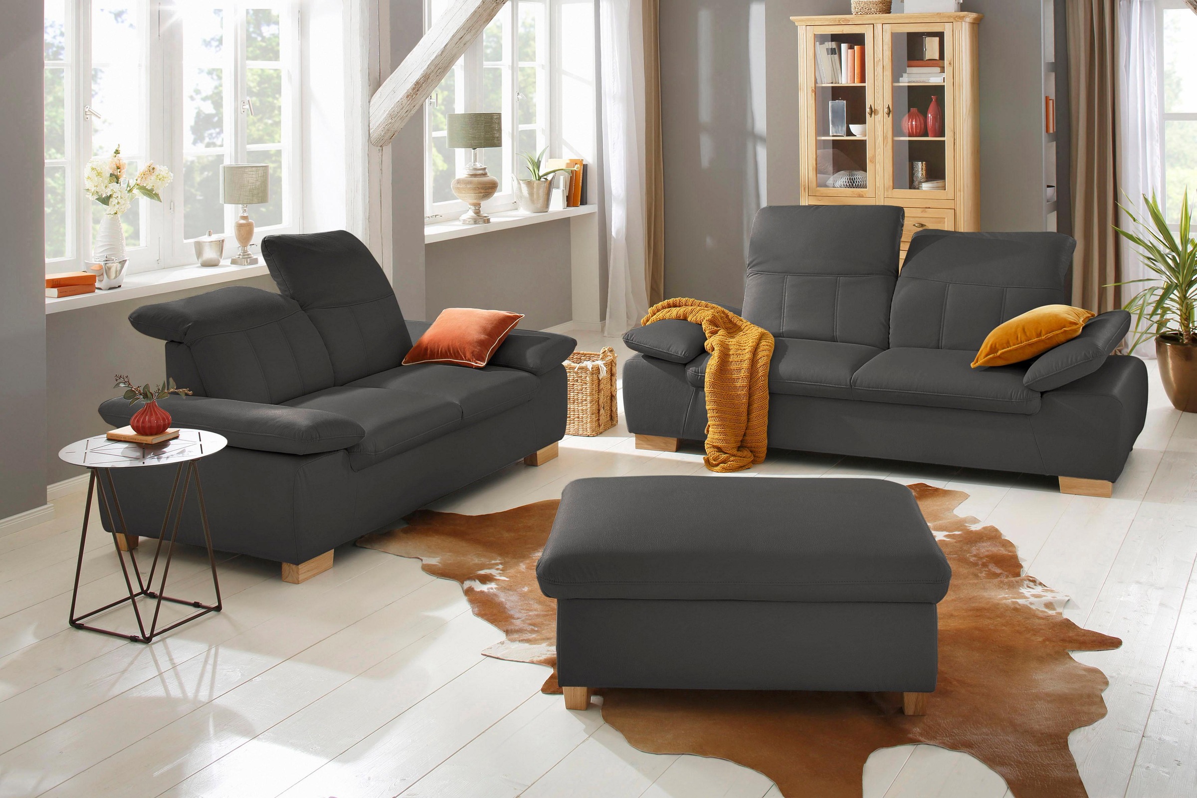Home affaire Hocker »Bergamo«, mit Stauraum