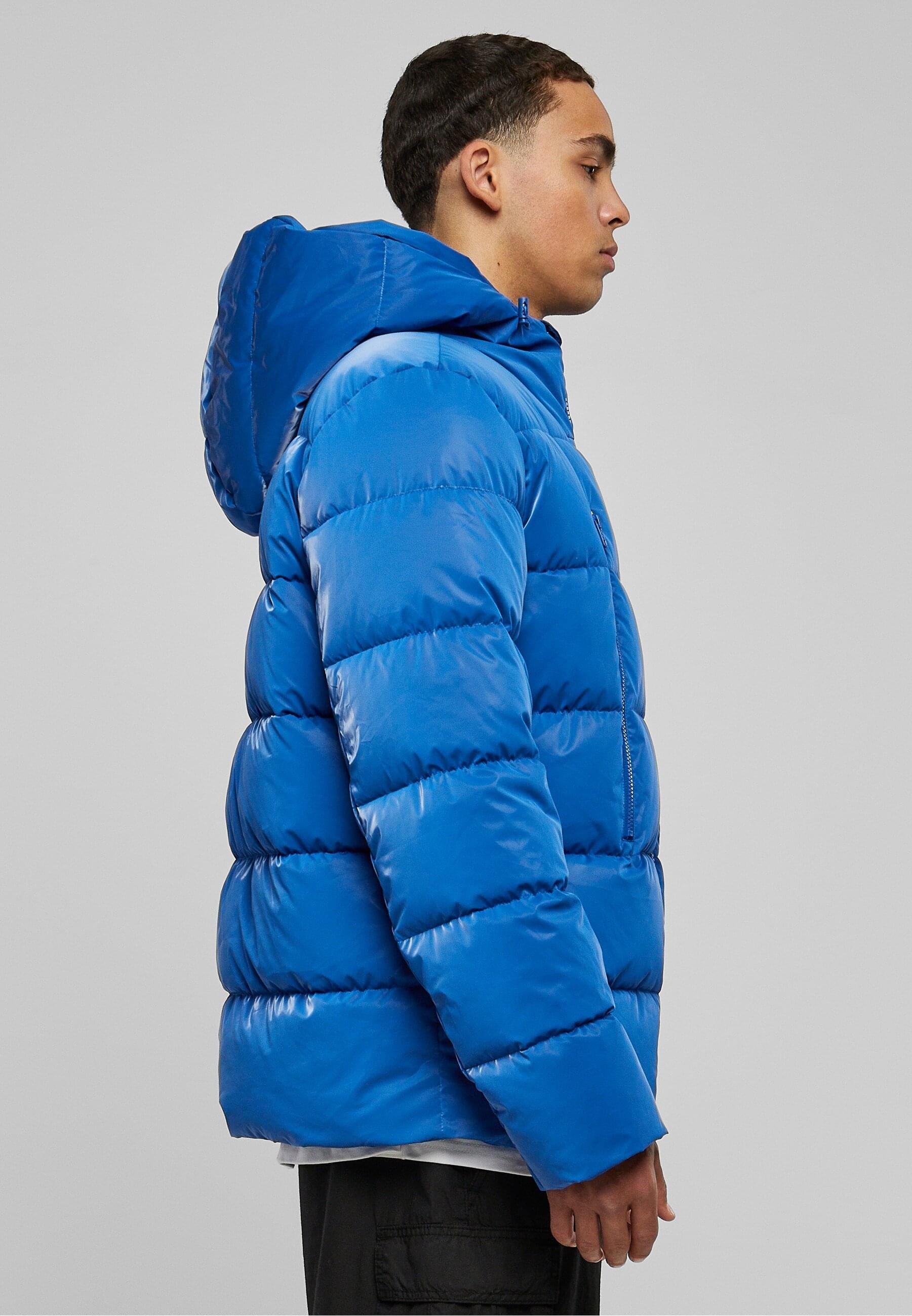 URBAN CLASSICS Allwetterjacke »Urban Classics Herren Shark Skin Puffer Jacket« 1 Stk. tlg. mit Kapuze