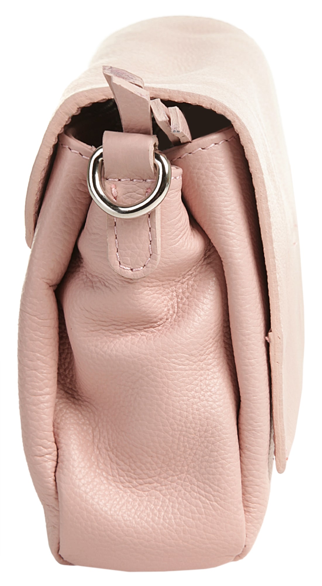 Cluty Umhängetasche, echt Leder, Made in Italy