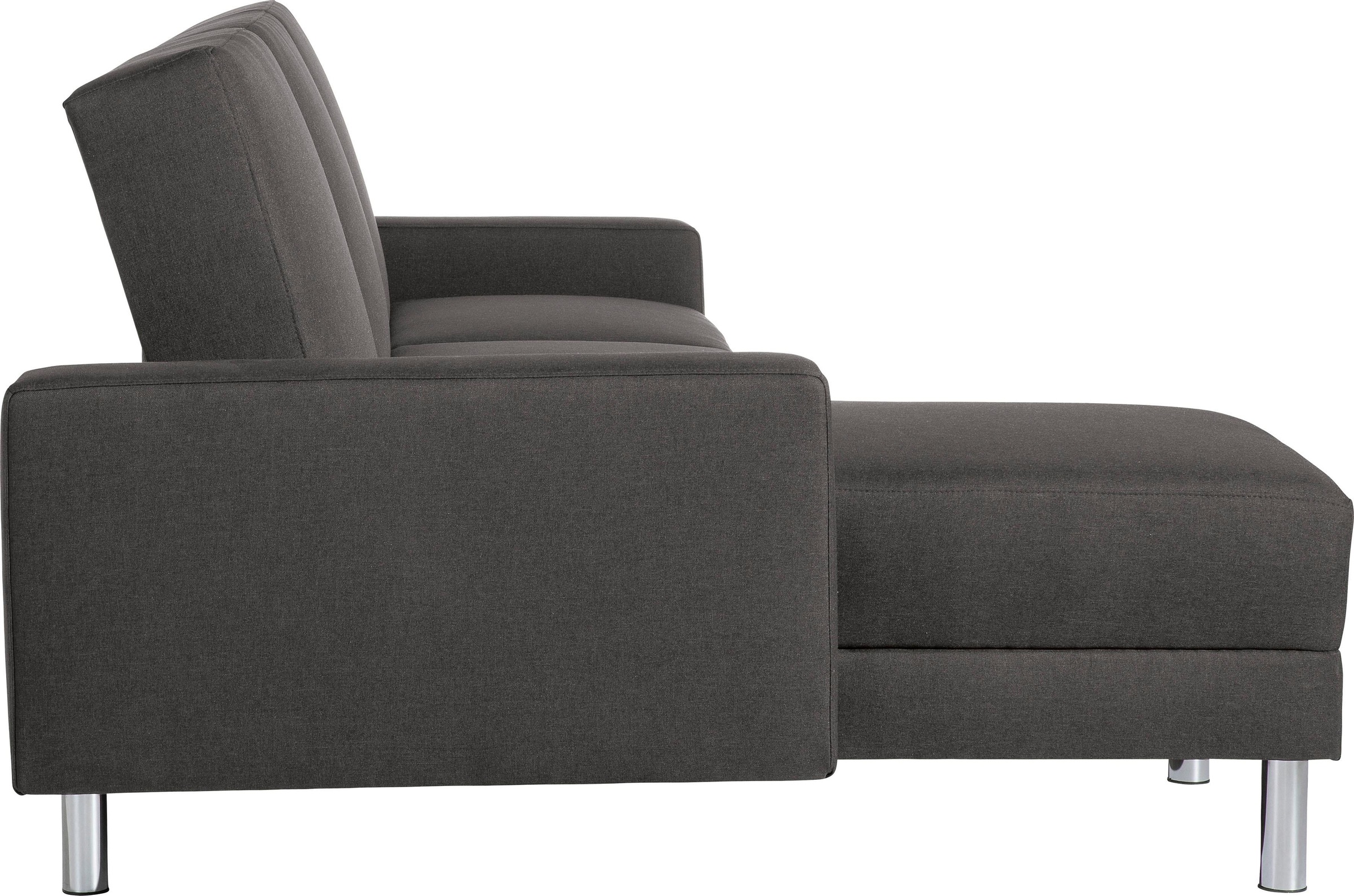 Max Winzer® Schlafsofa »Just Fresh«, mit Rückenverstellung, inklusive Stauraumhocker