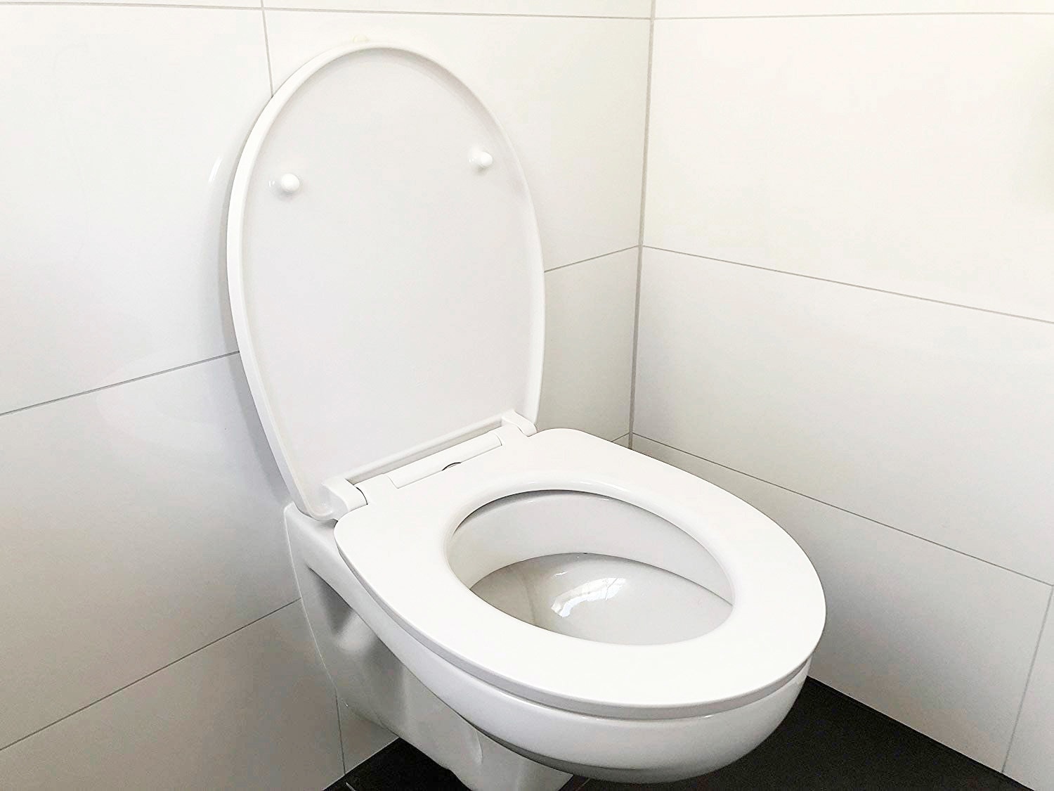 ADOB WC-Sitz »Mops«, Absenkautomatik, zur Reinigung auf Knopfdruck abnehmbar