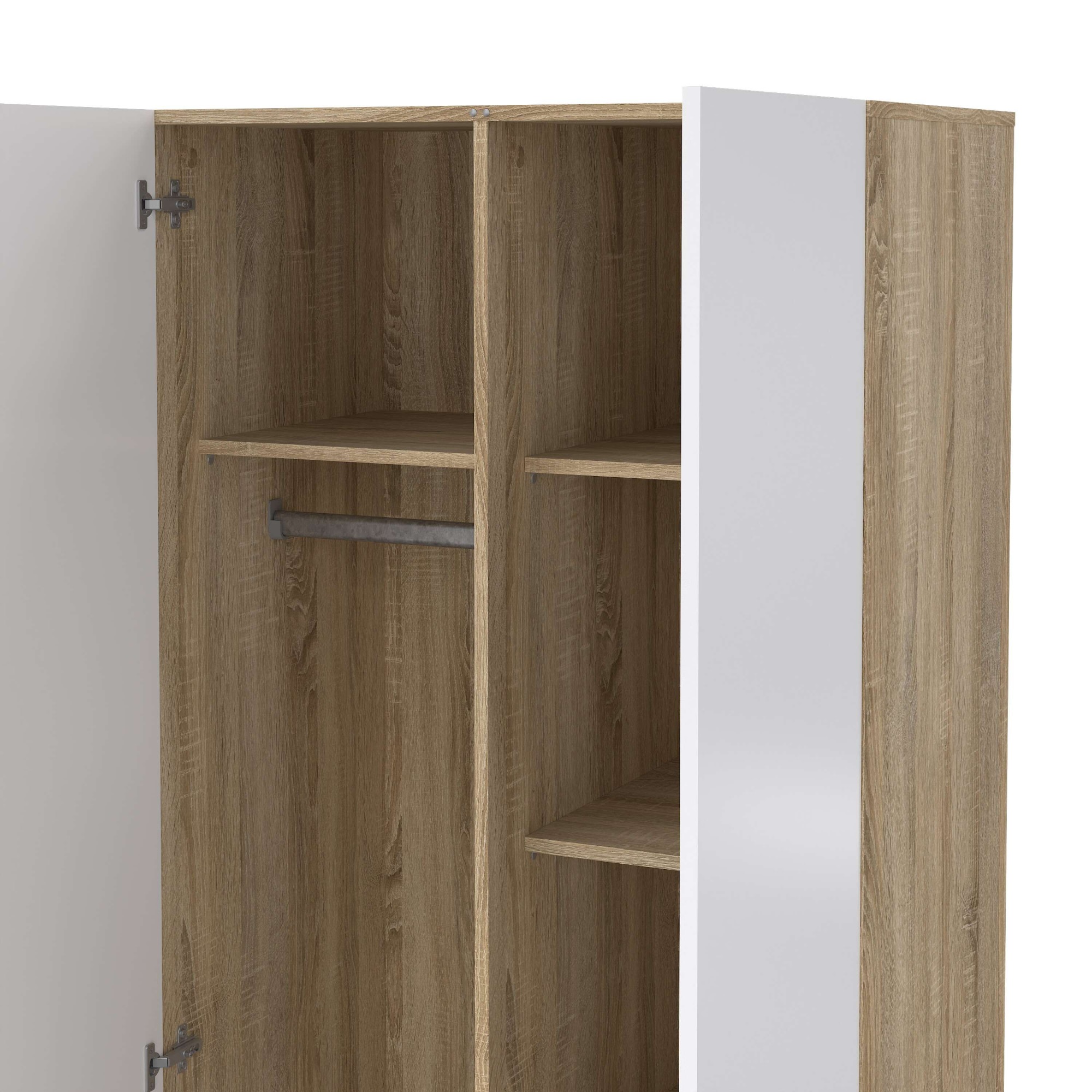 INOSIGN Kleiderschrank »Pepe Drehtürenschrank, Stauraum«, Breite 79 oder 118 cn, Höhe 200,9 cm