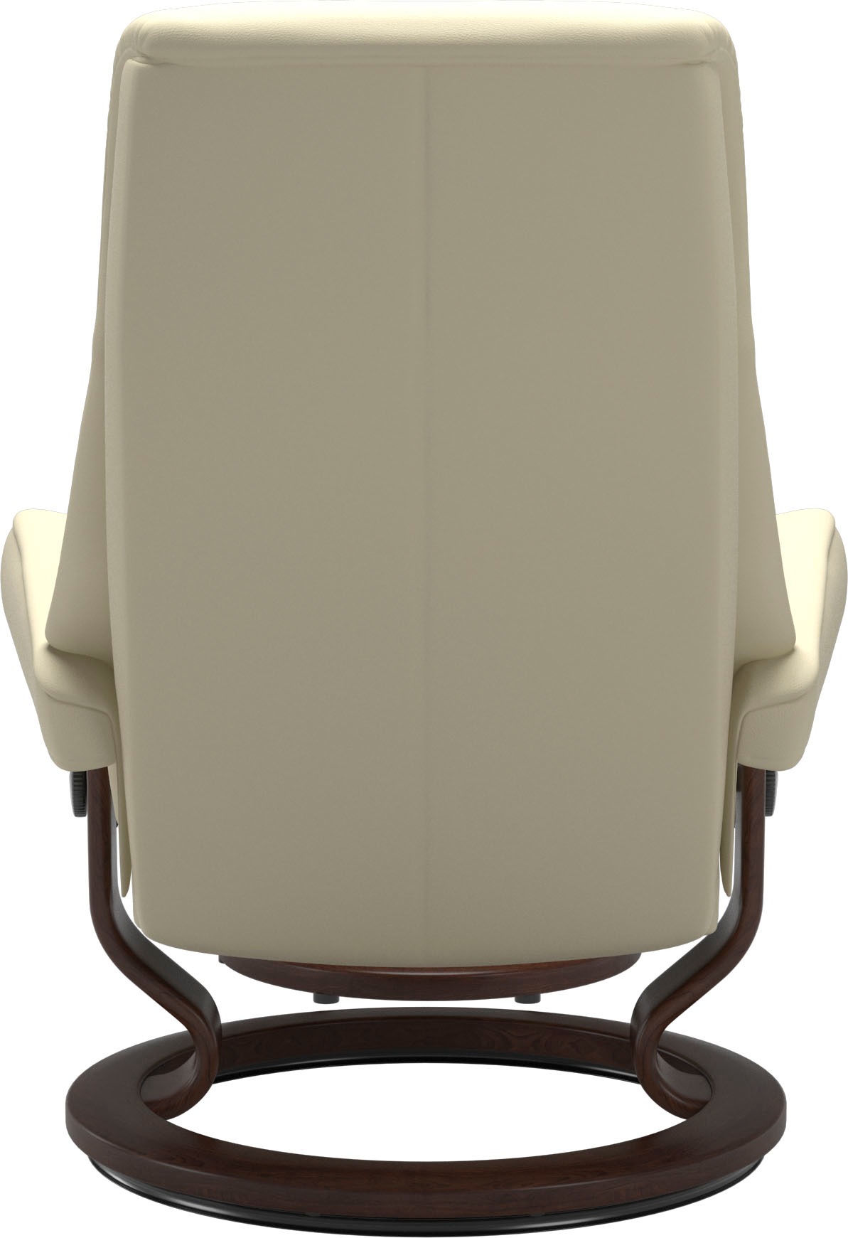 Stressless® Relaxsessel »View«, (Set, Relaxsessel mit Hocker), mit Classic Base, Größe M,Gestell Braun