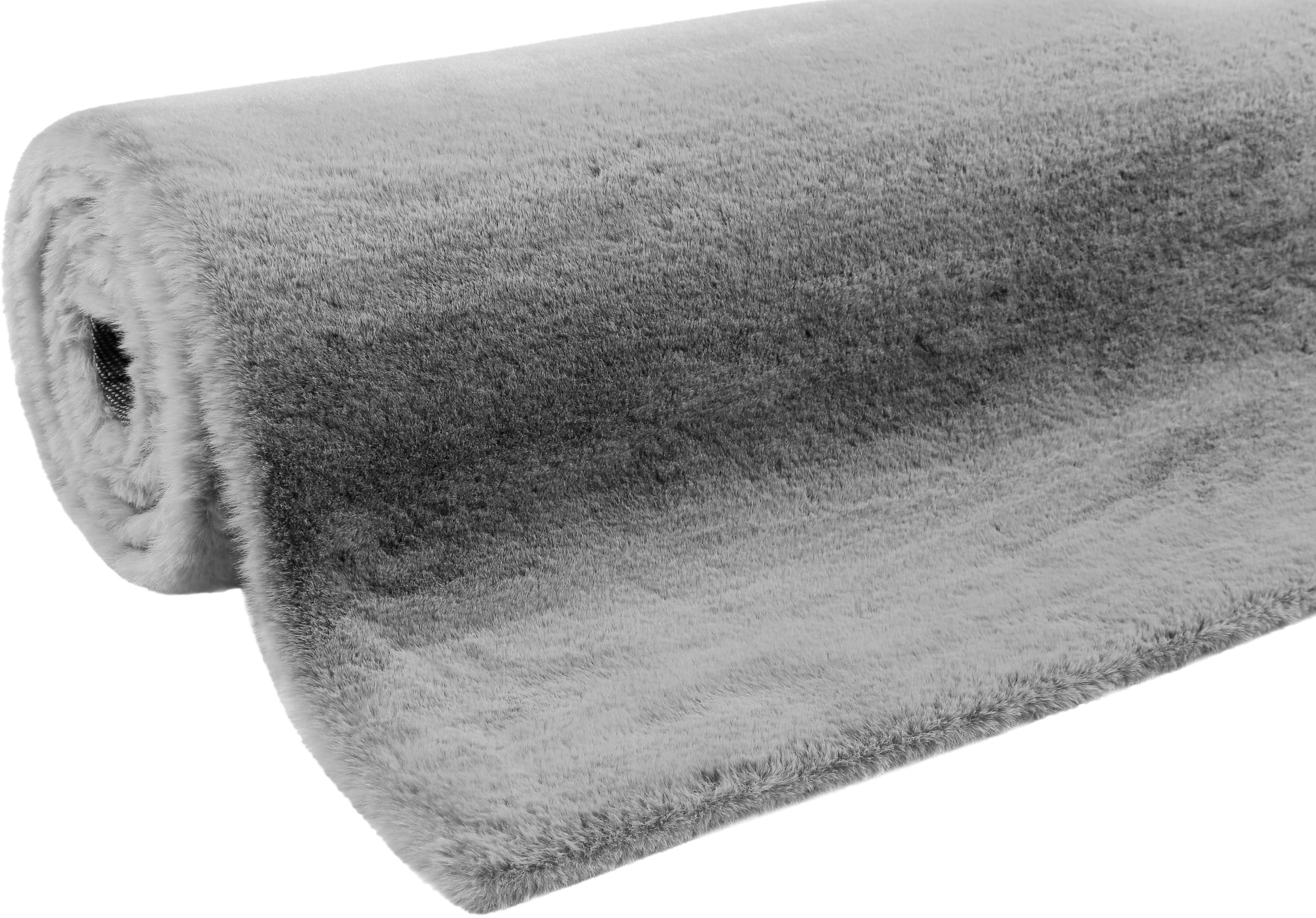 4. Bild von Esprit Hochflor-Teppich »Alice Kunstfell«, rechteckig, Kaninchenfell-Haptik, besonders weich und dicht, für alle Räume