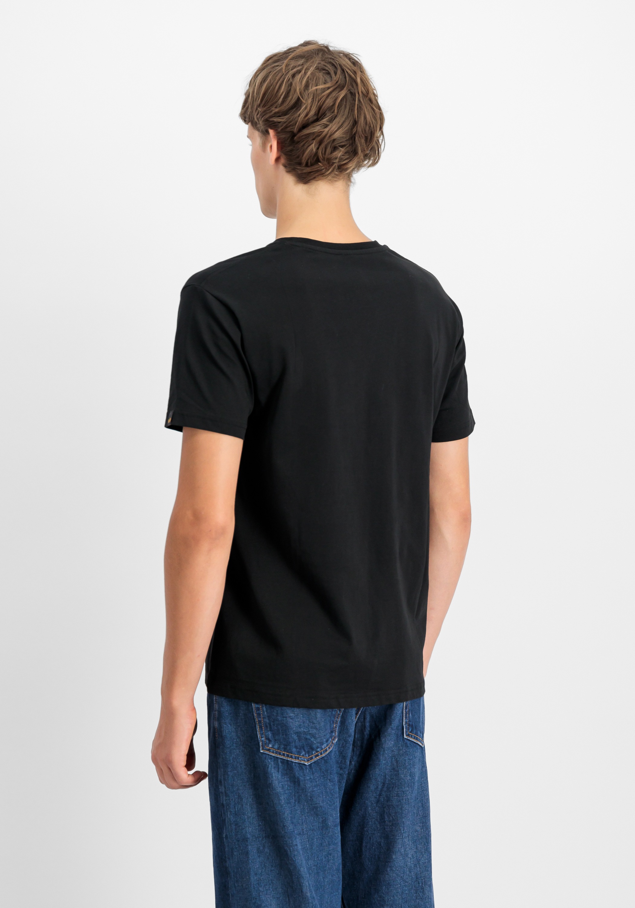 Alpha Industries T-Shirt »Alpha Industries Men - T-Shirts Basic T-Shirt SL TPU«
