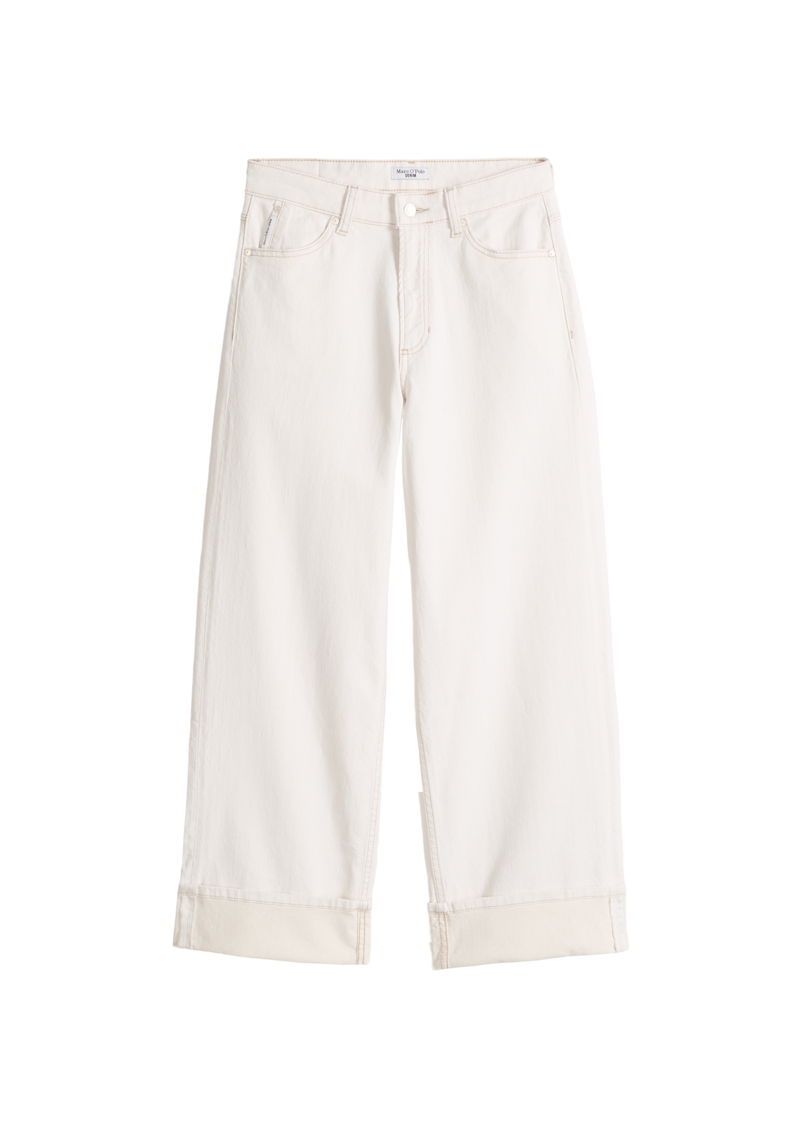 Marc O'Polo DENIM 7/8-Jeans Model Tomma wide aus hochwertigem Stretch-Denim, Hohe Taille