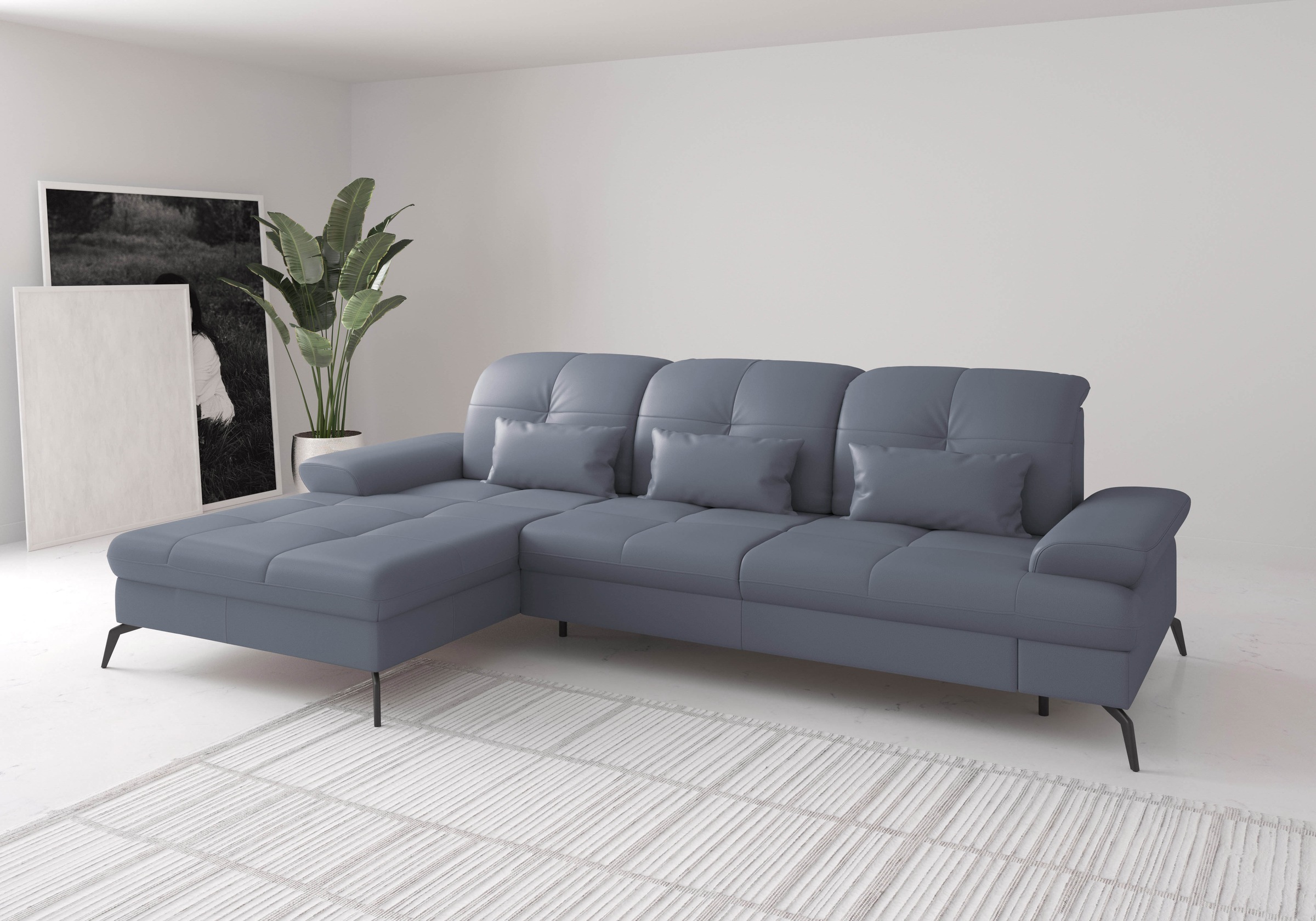 sit&more Ecksofa »Amica, L-Form, inkl. Sitztiefenverstellung & Armteilverst günstig online kaufen