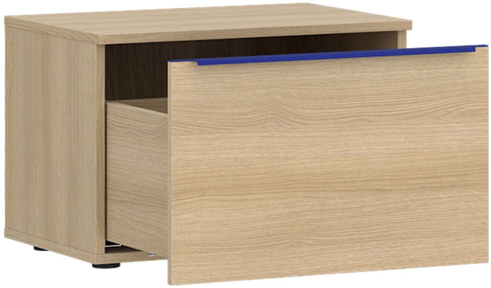 TOM TAILOR HOME Nachtkommode »COLOR PUZZLE 1 Schublade mit farbigem Griff« Nachtkommode mit einer großen Schublade