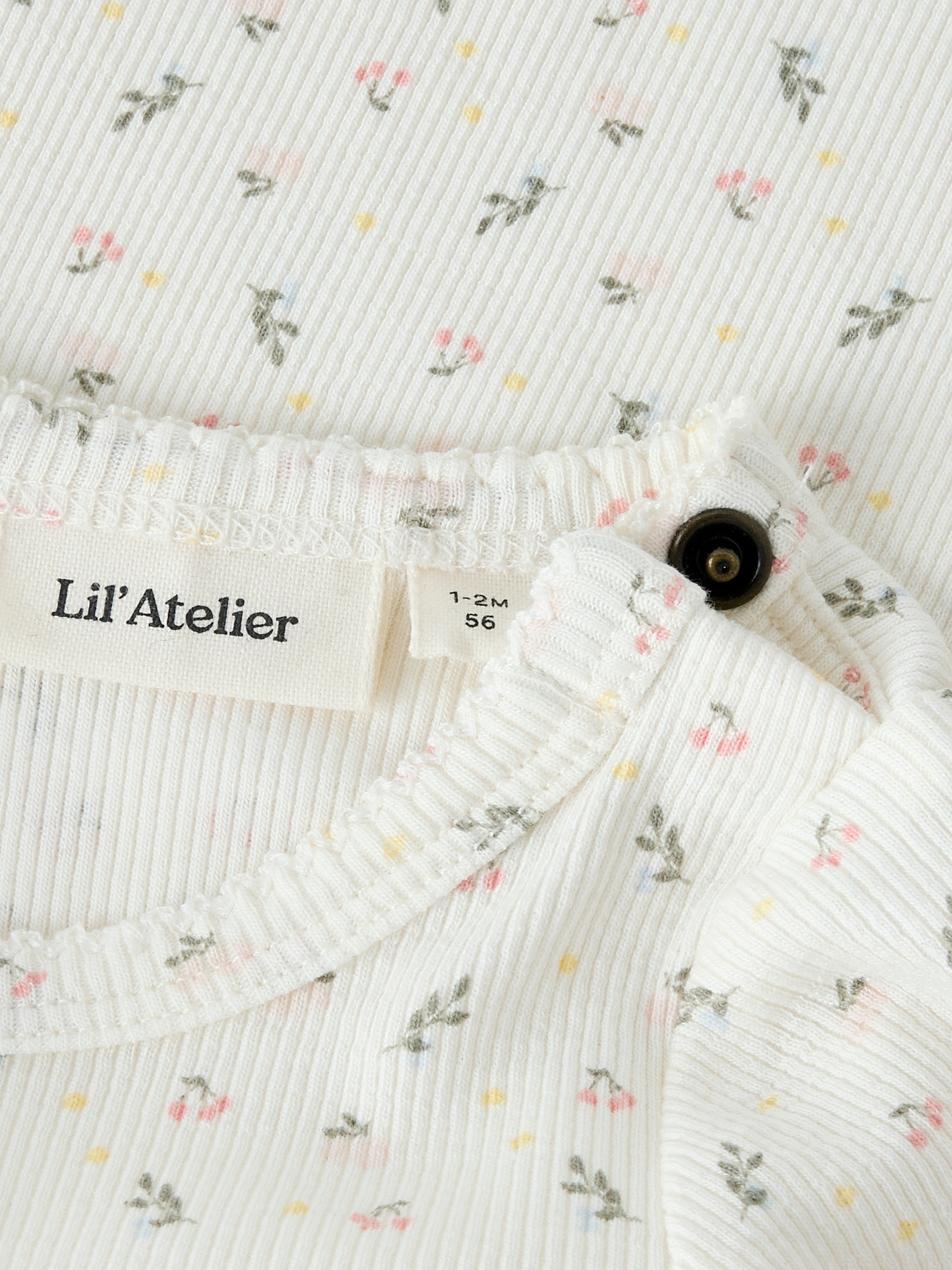 Lil' Atelier Langarmbody »NBFGAGO LS SLIM BODY LIL NOOS« Baumwollmischung