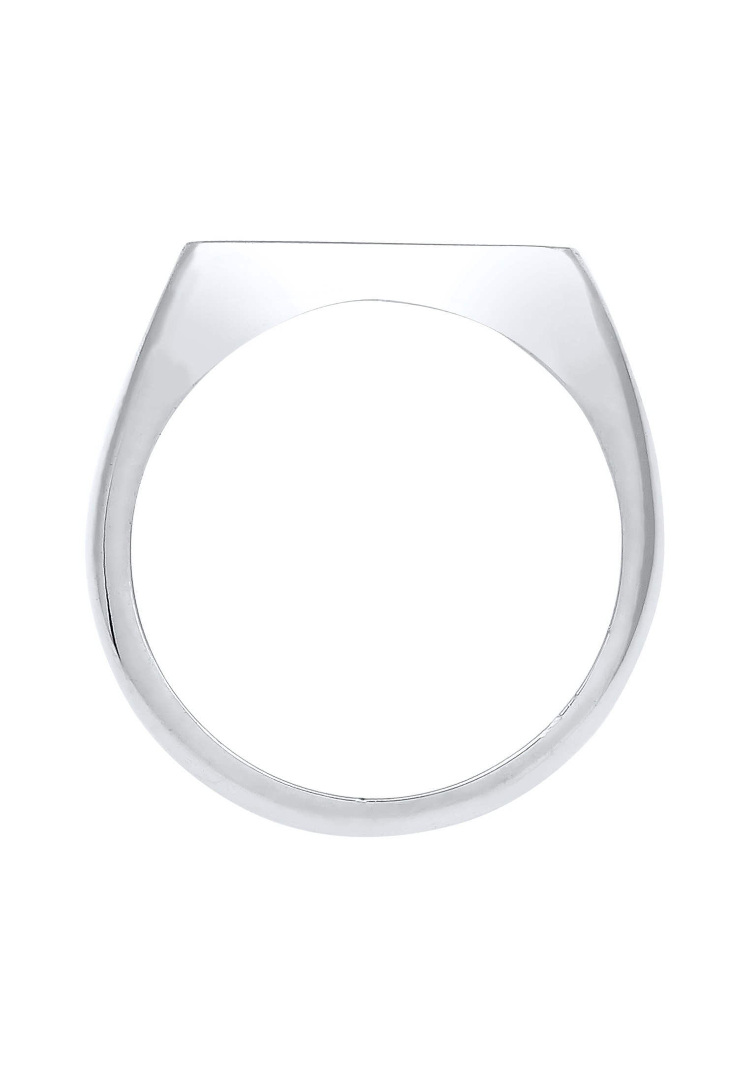 Elli Siegelring »Siegelring Quadrat 925 Sterling Silber«