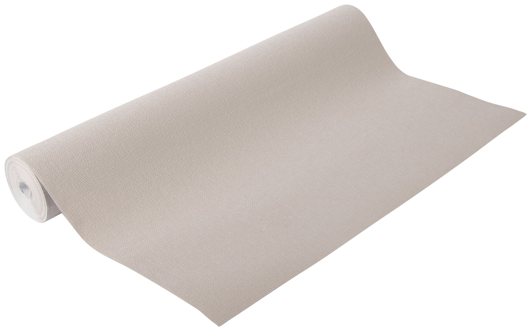 Superfresco Easy Vliestapete »Textil Uni« uni aufgeschäumt Taupe - 10m x 52 cm