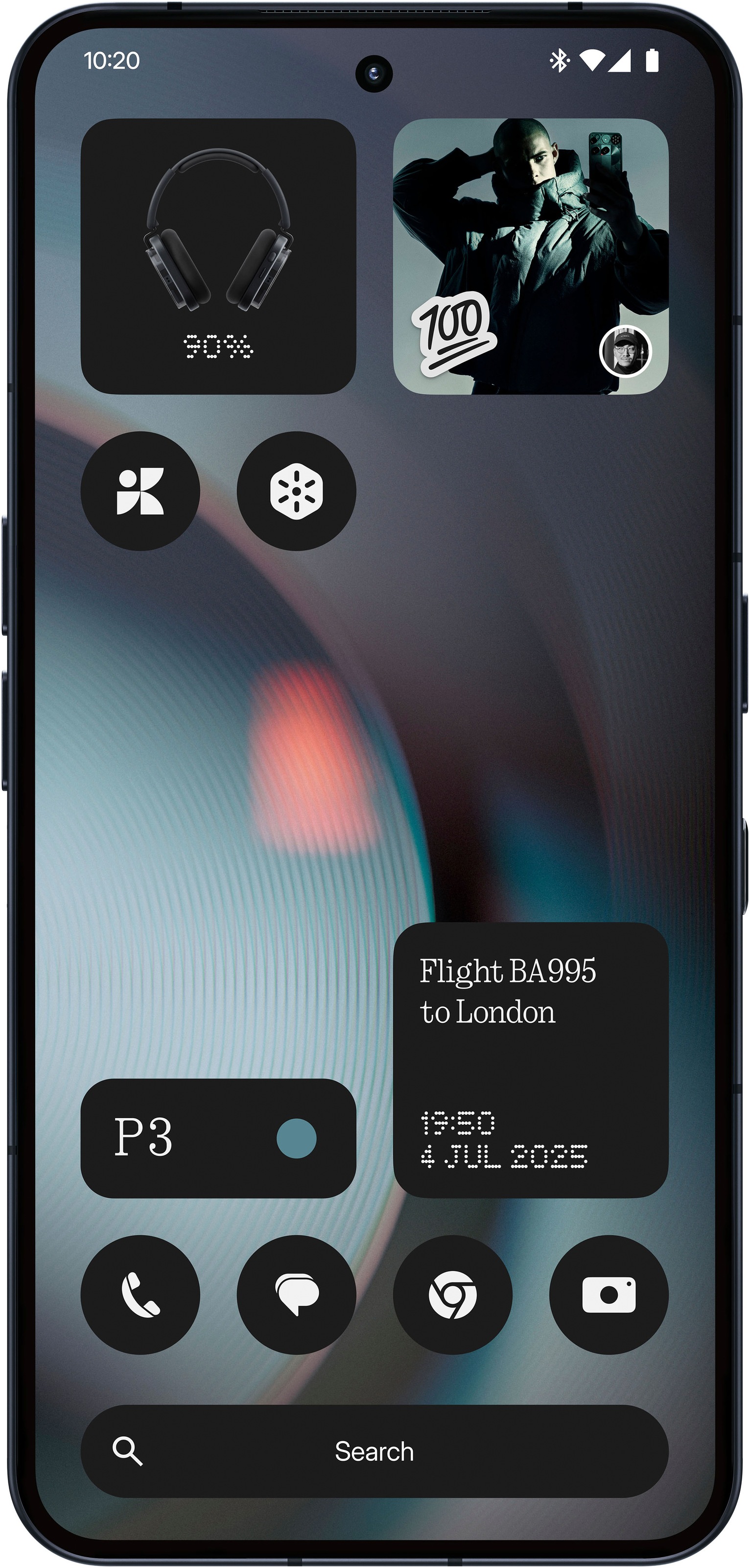 NOTHING Smartphone »Phone (3)«, schwarz