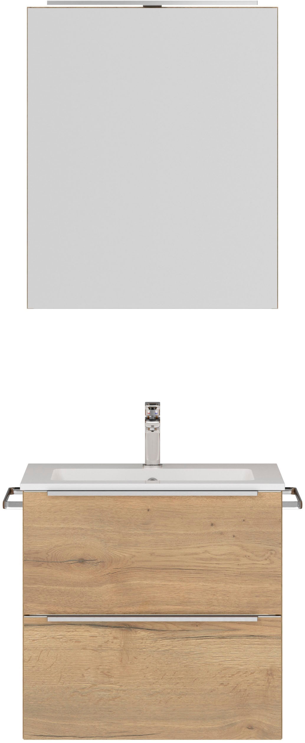 nobilia® Badmöbel-Set »Levere« vormontiert, mit Soft-Close, 2 Stk. tlg. günstig online kaufen