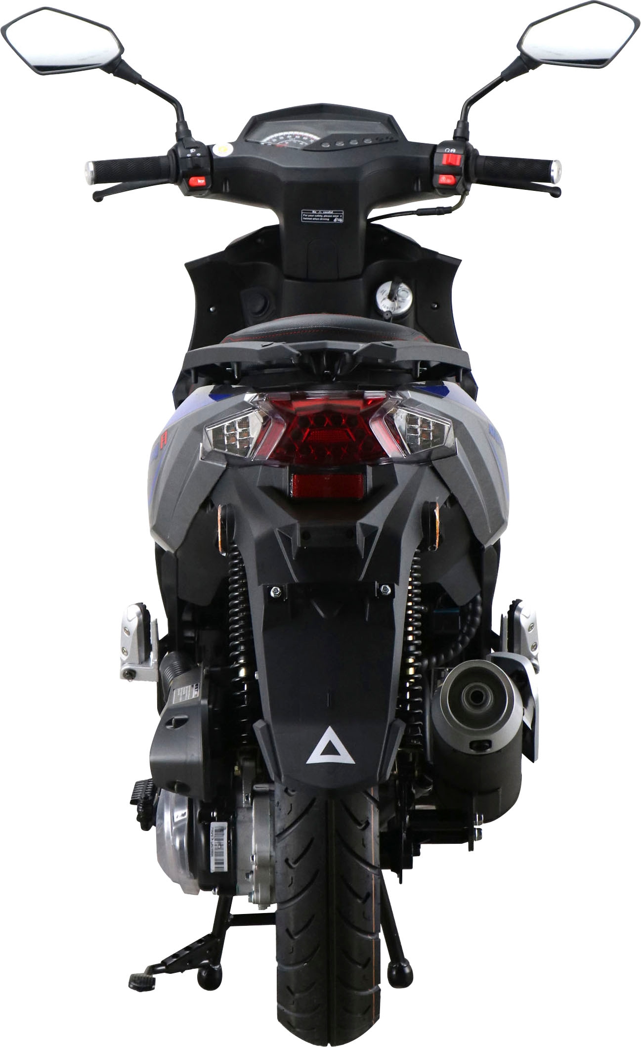 Alpha Motors Motorroller »Mustang FI«, 50 cm³, 45 km/h, Euro 5, 3 PS, mit USB-Anschluss und Lenkerschloss, sportliches Design