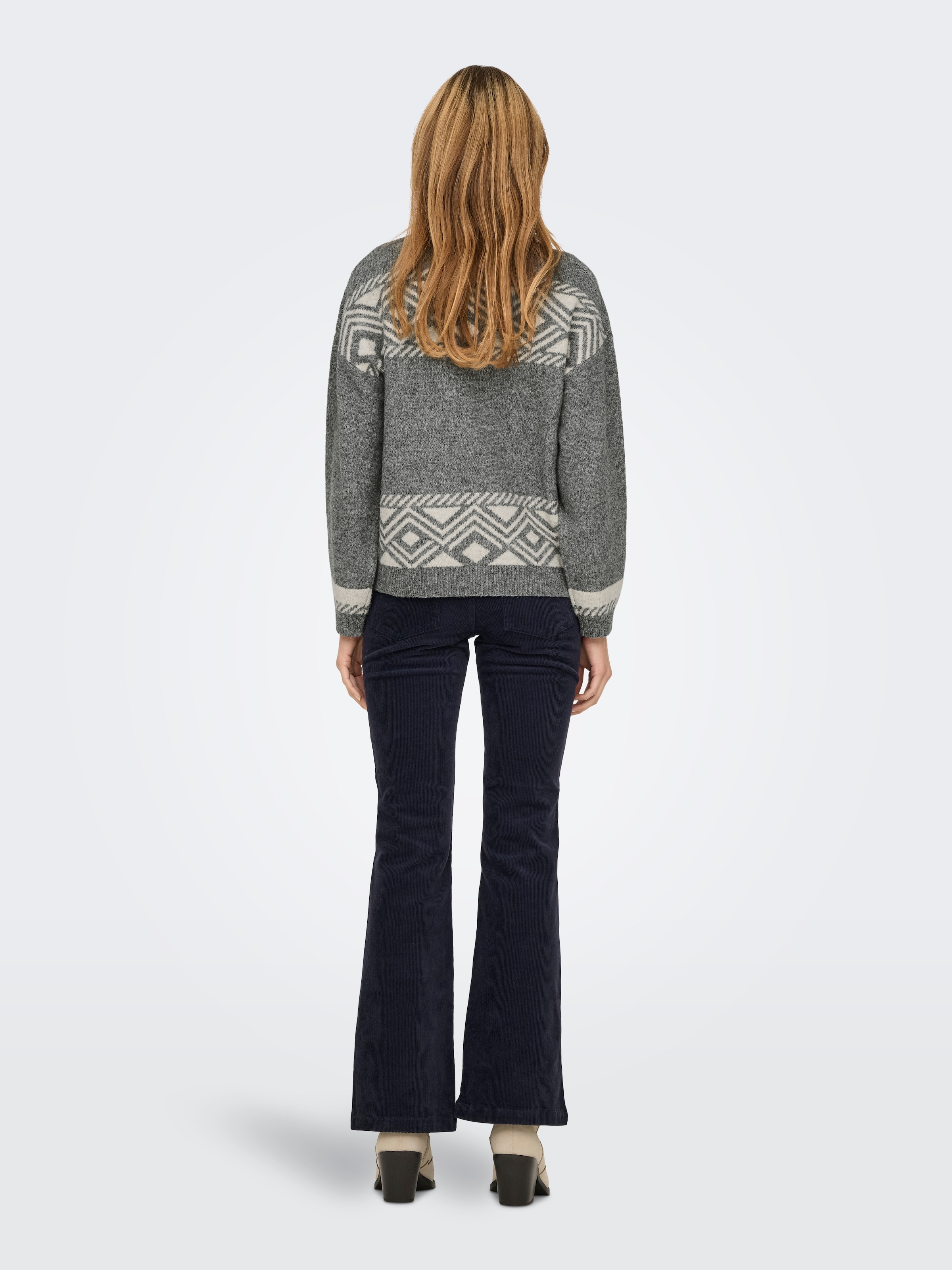 ONLY Stehkragenpullover »ONLVICTORIA L/S PULLOVER KNT NOOS«