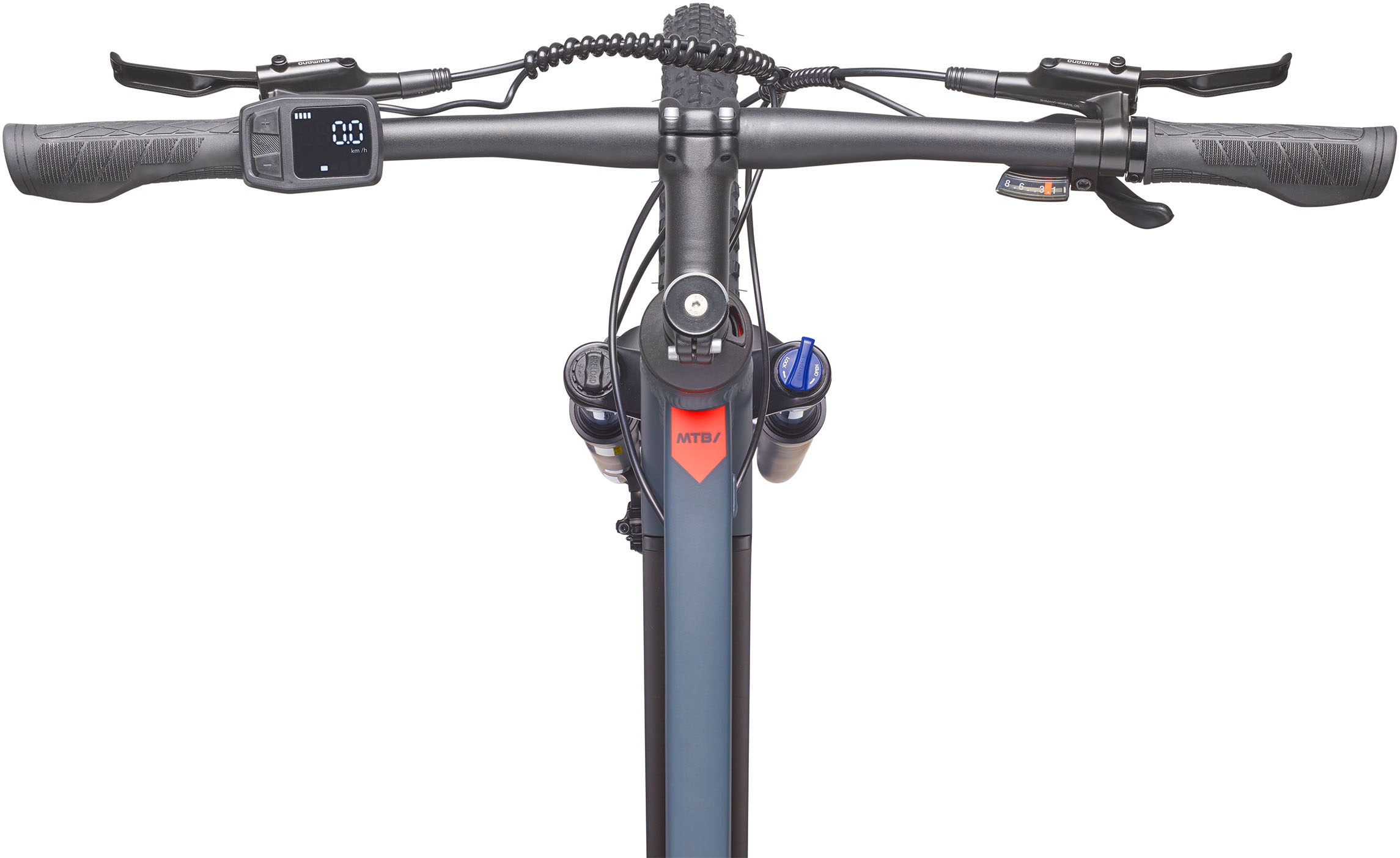 Telefunken E-Bike »Aufsteiger M936«, 8 Gang, Shimano, Altus, Heckmotor 250 W, Pedelec, Elektrofahrrad, Damen, Herren, MTB, Fully