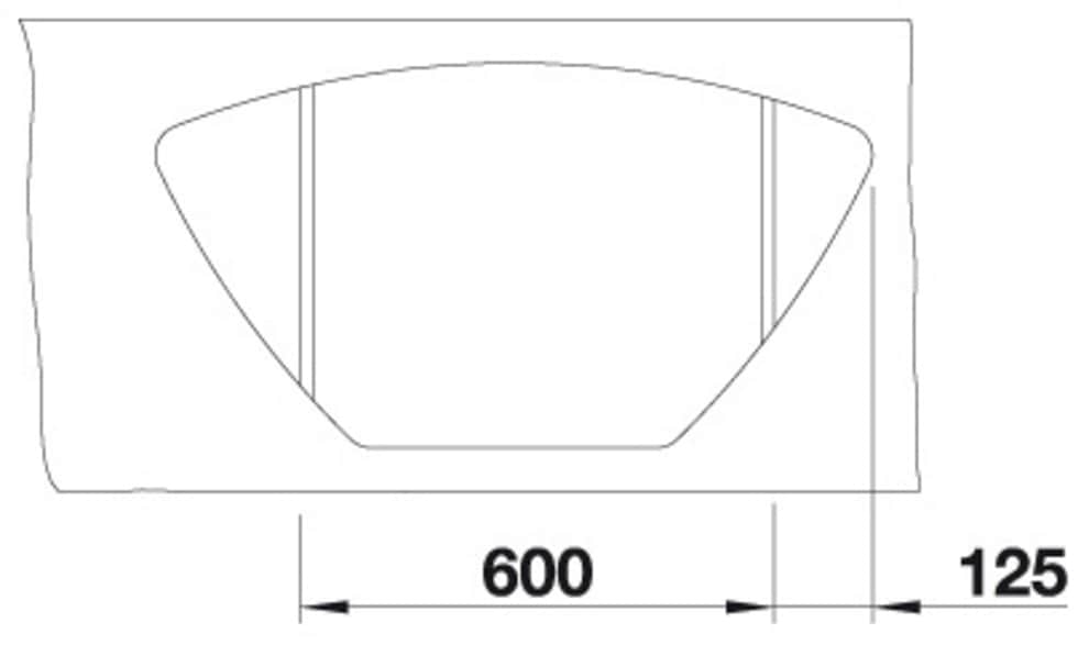 Blanco Granitspüle »ZIA 9 E« 1 Stk. tlg. erhältlich in mehreren Farben