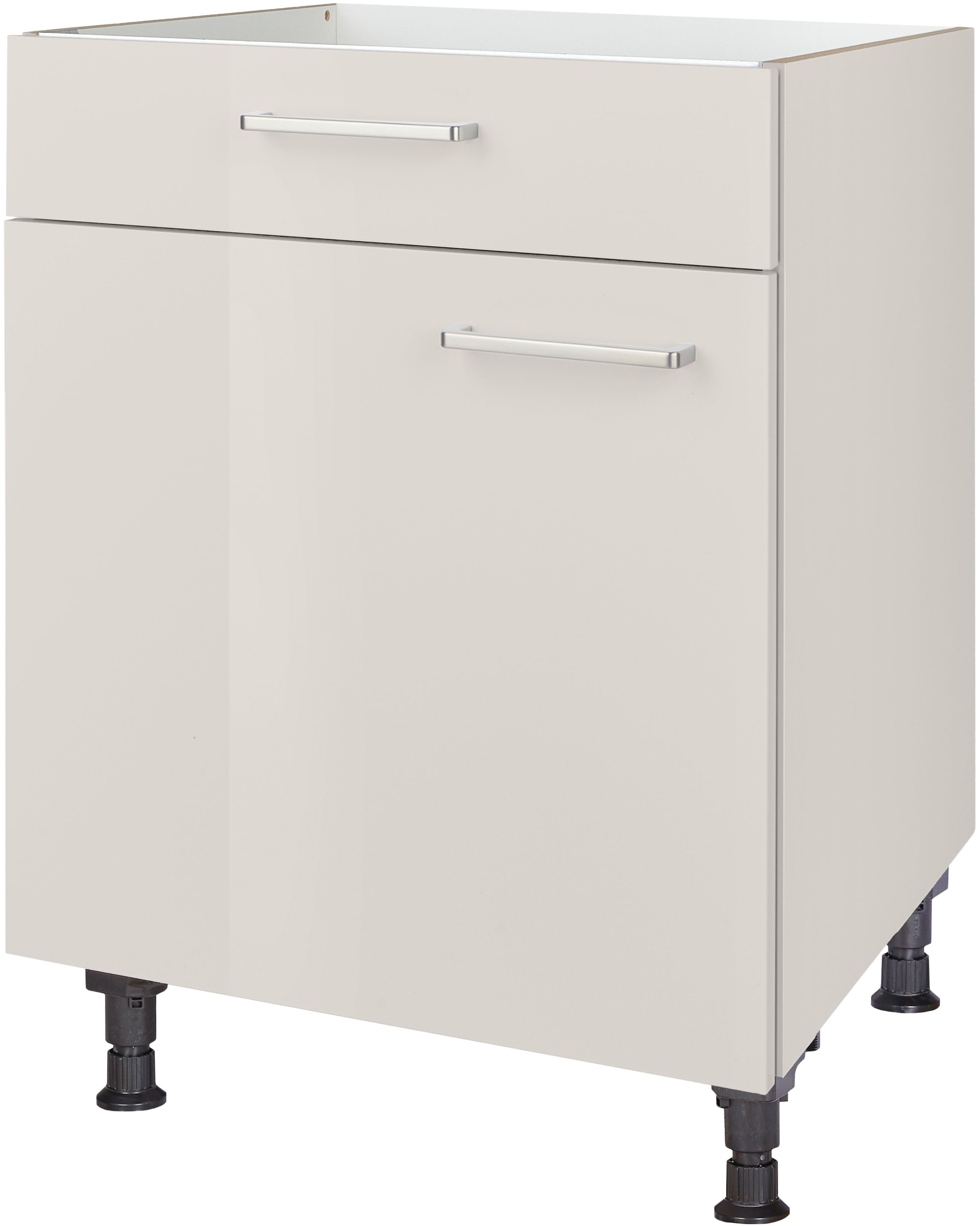 nobilia Kochfeldumbauschrank ""Flash", mit Schukasten und Tür, Ausrichtung günstig online kaufen