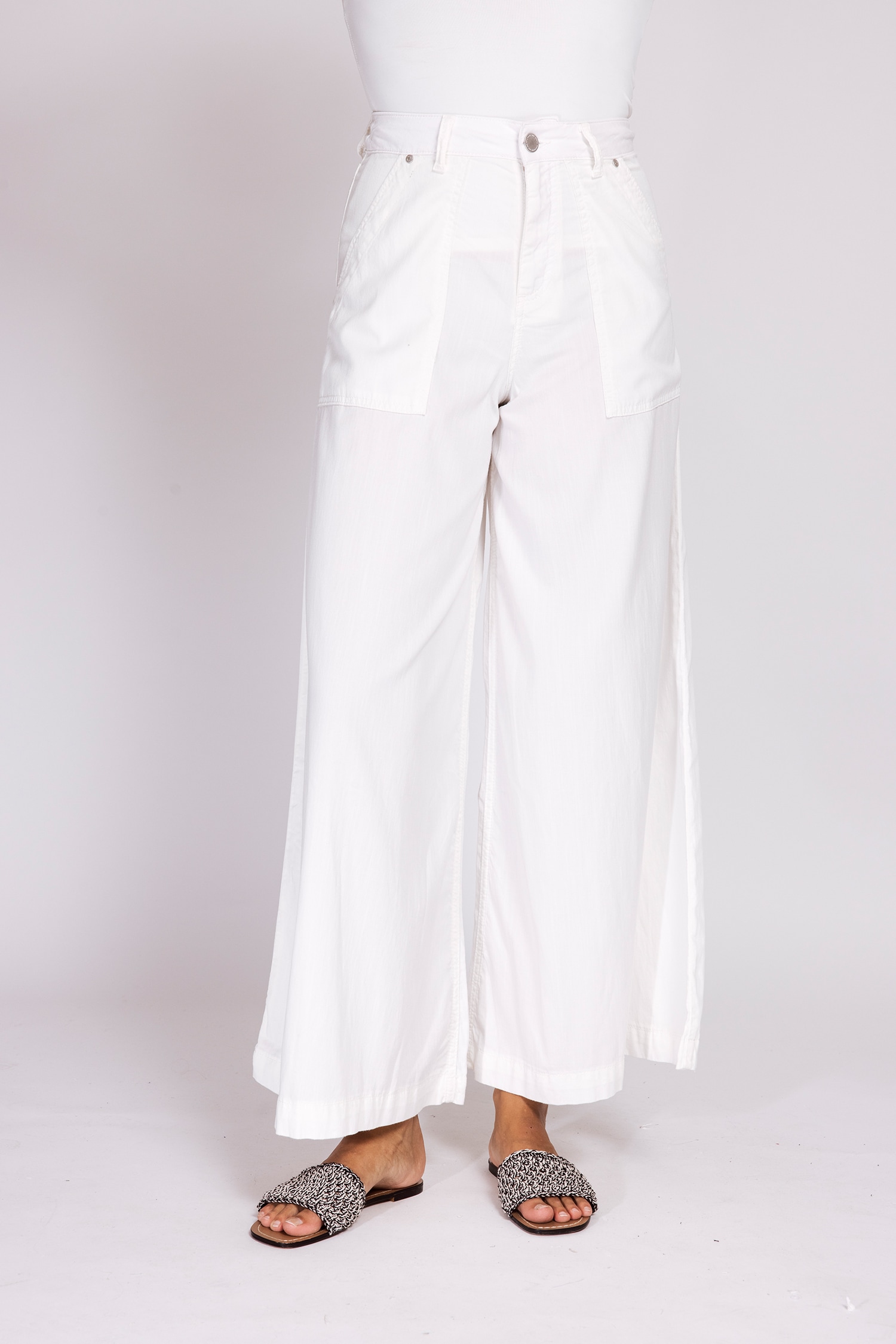 Zhrill Culotte »CHATTI«  extra weiter Jeans-Style, normale Passform, mit Gürtelschlaufen