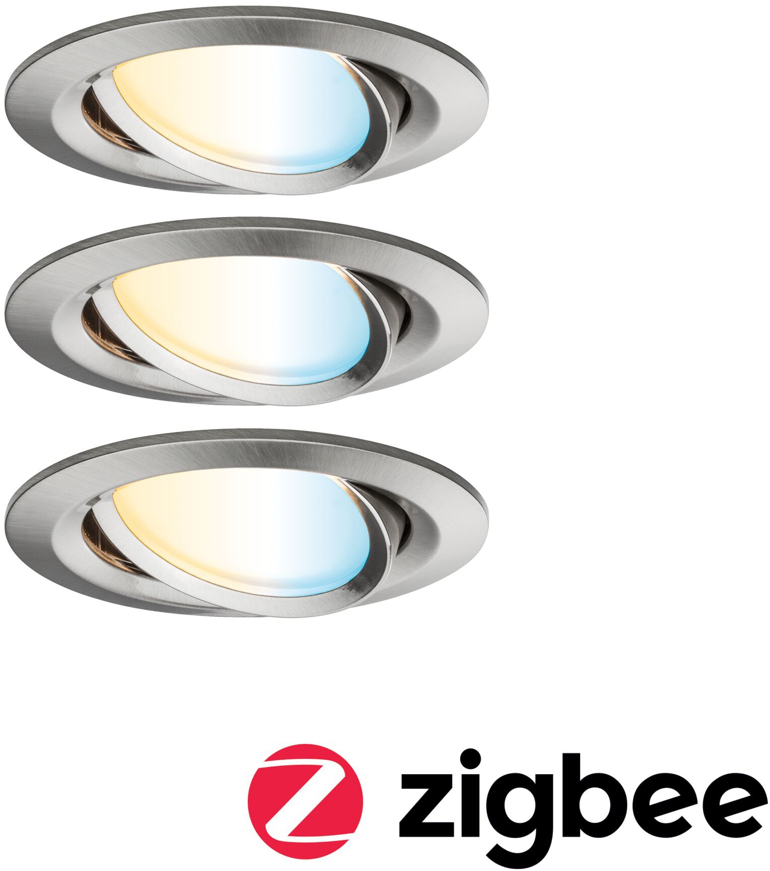 Paulmann LED Einbaustrahler »Nova«, 3er-Set, Schutzart IP23, Ø 8,4 cm, Leuc günstig online kaufen