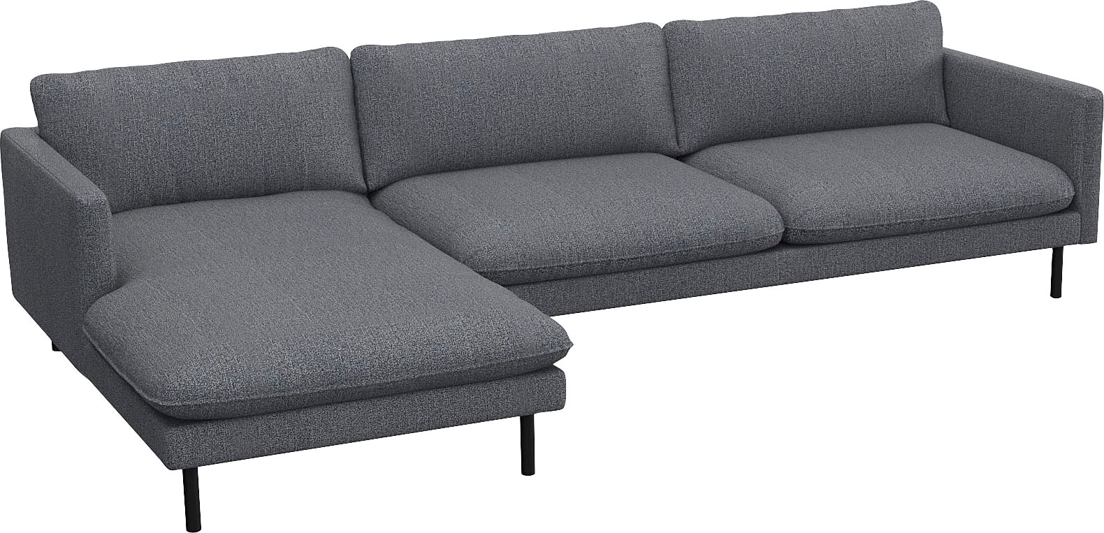 FLEXLUX Ecksofa "Bolzano Designsofa, bequem durch Kaltschaum im Sitz, L-For günstig online kaufen