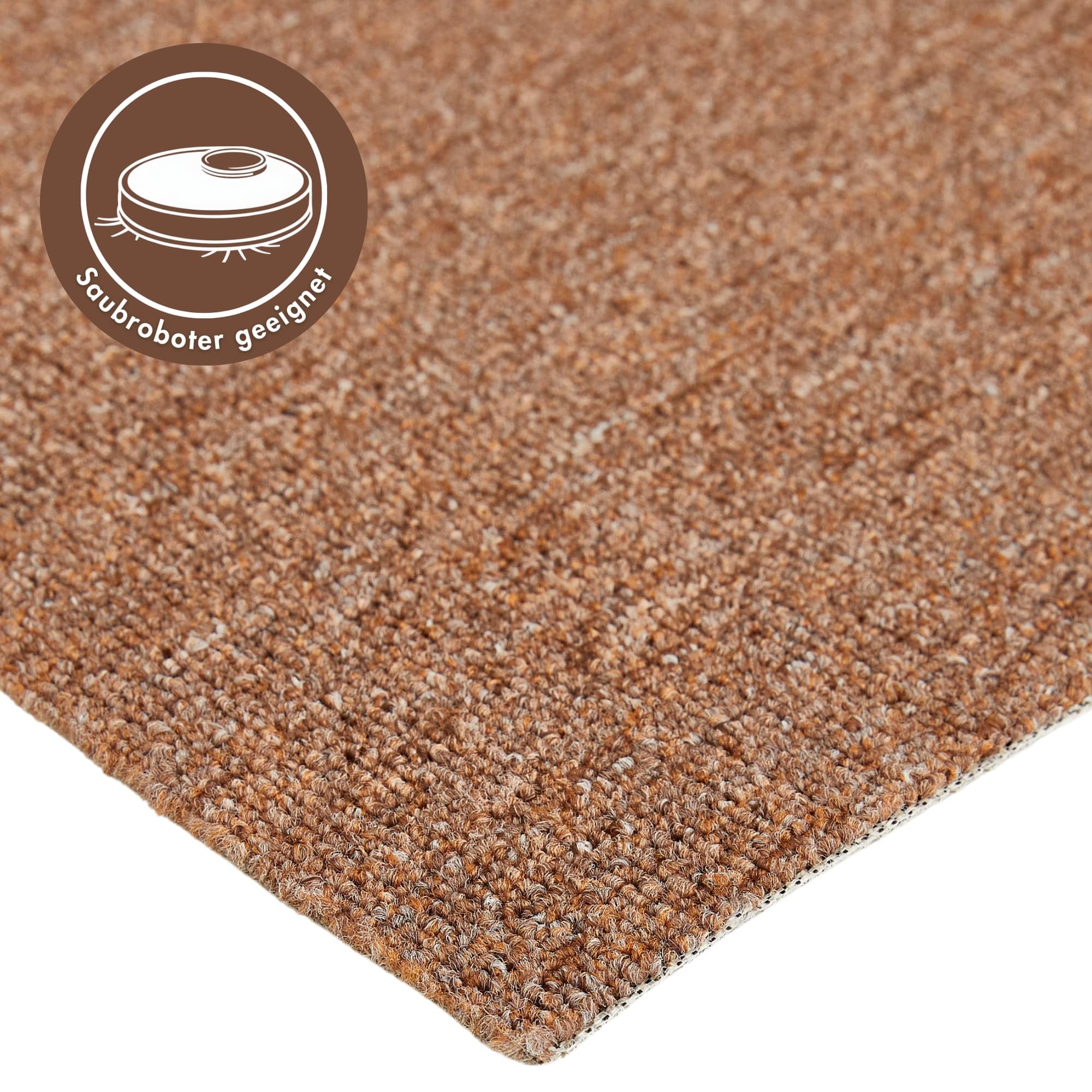 Andiamo Teppichboden »Barbara, Feinschlinge, Made in Netherlands«, rechteckig, 4,5 mm Höhe, meliert, Breite 200 oder 400 cm, strapazierfähig, pflegeleicht