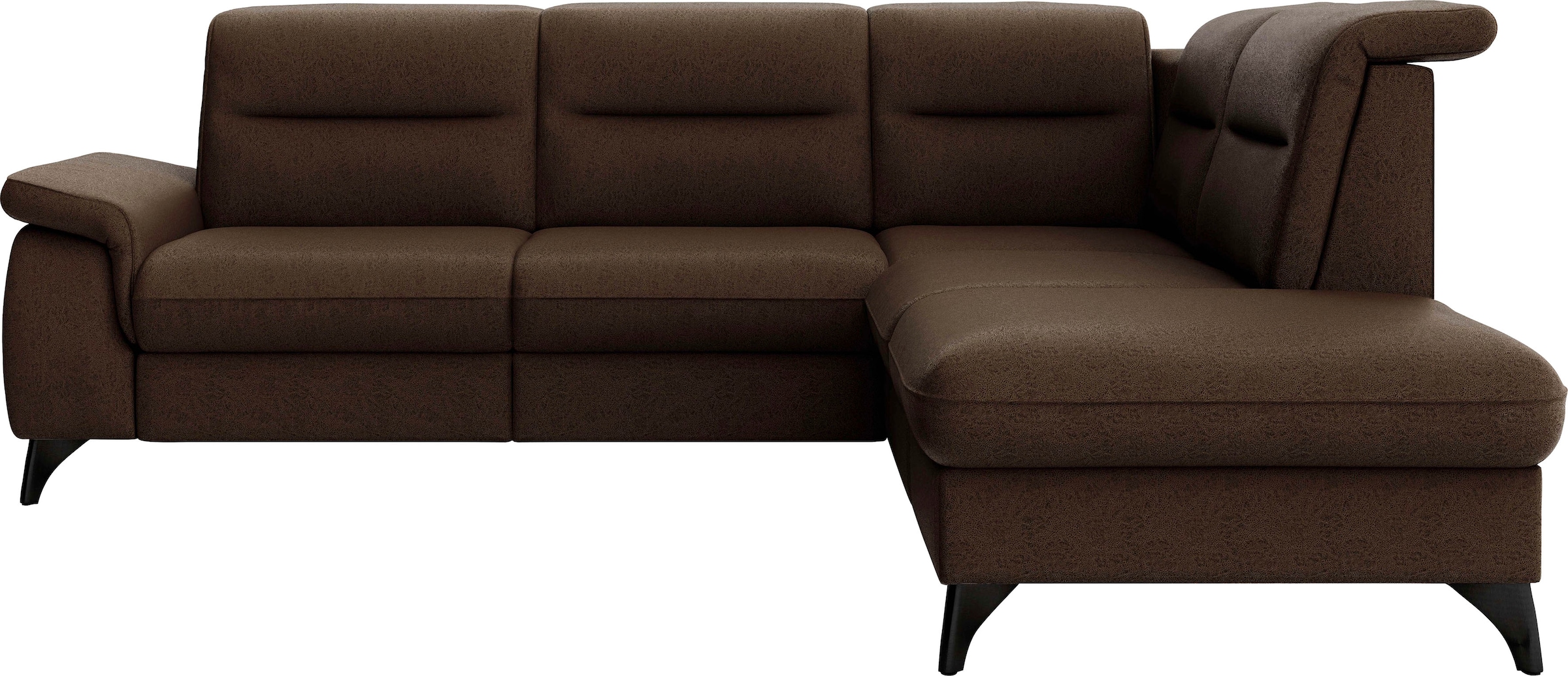 sit&more Ecksofa »Astoria L-Form«, wahlweise mit motorischer Relaxfunktion