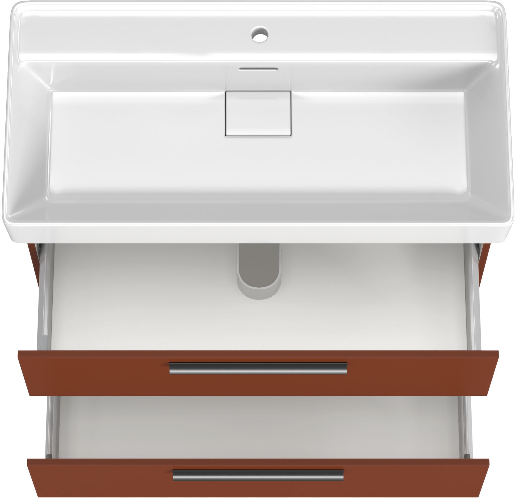 welltime Badmöbel-Set »SALVADA, 2tlg-Set, gedämpfte Scharniere, Softclose, Keramikbecken« Maße (B/T/H): 100/47,5/200 cm, 