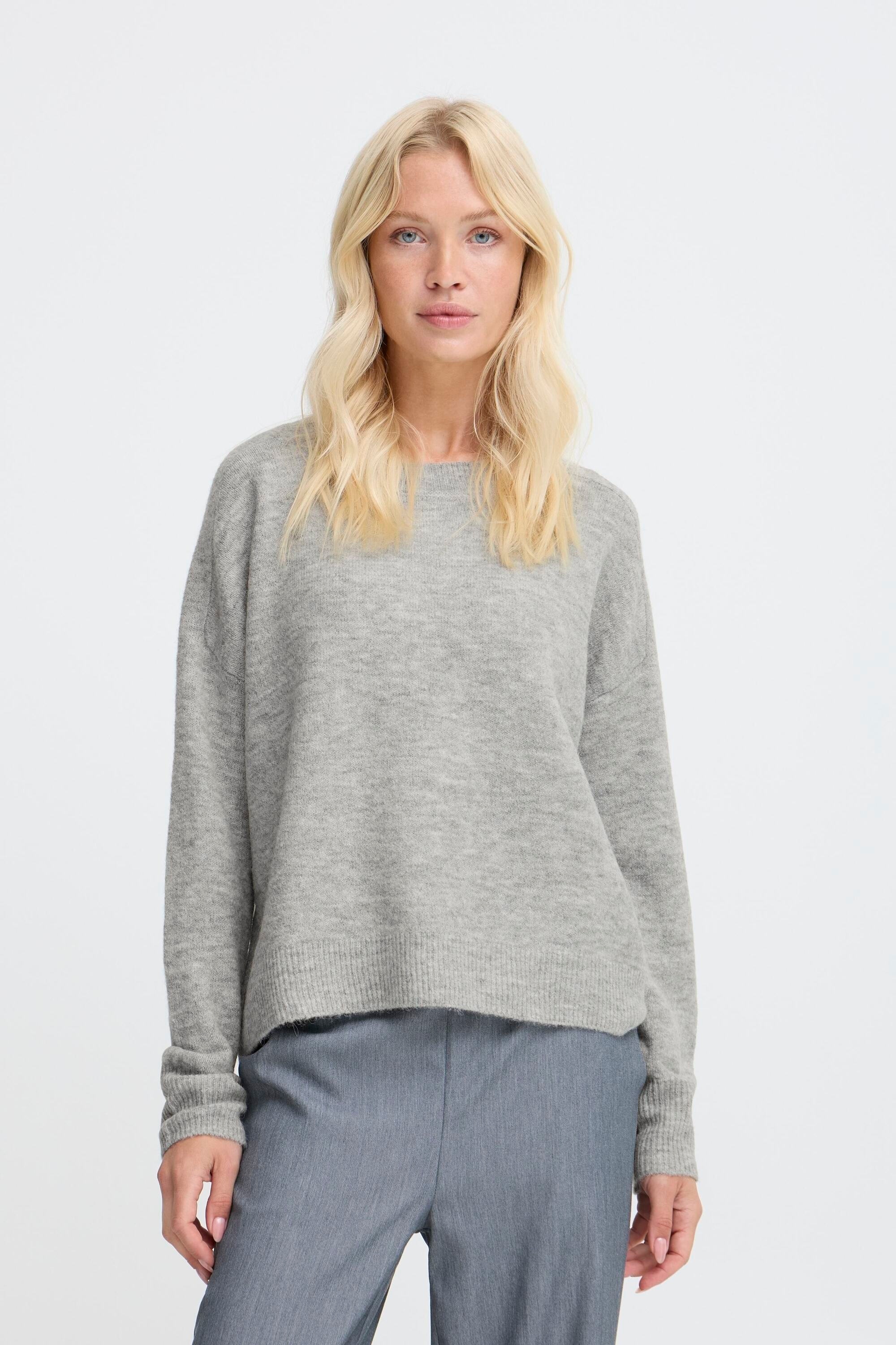 b.young Strickpullover »Langarm BYMONNA«