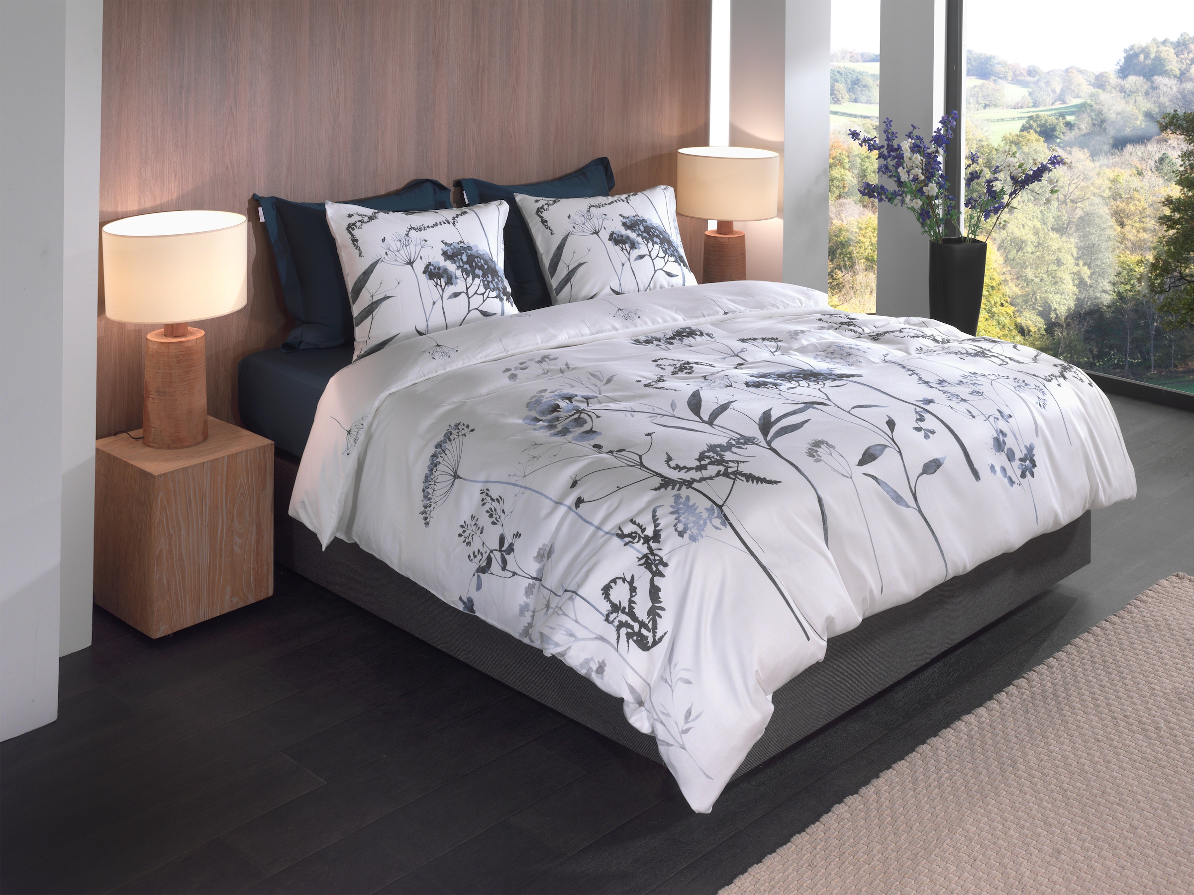 Heckett & Lane Bettwäsche »Luna Bettwäsche« 2 Bettwäsche aus 100% Baumwolle, hochwertige Renforcé, ab 135x200 cm.