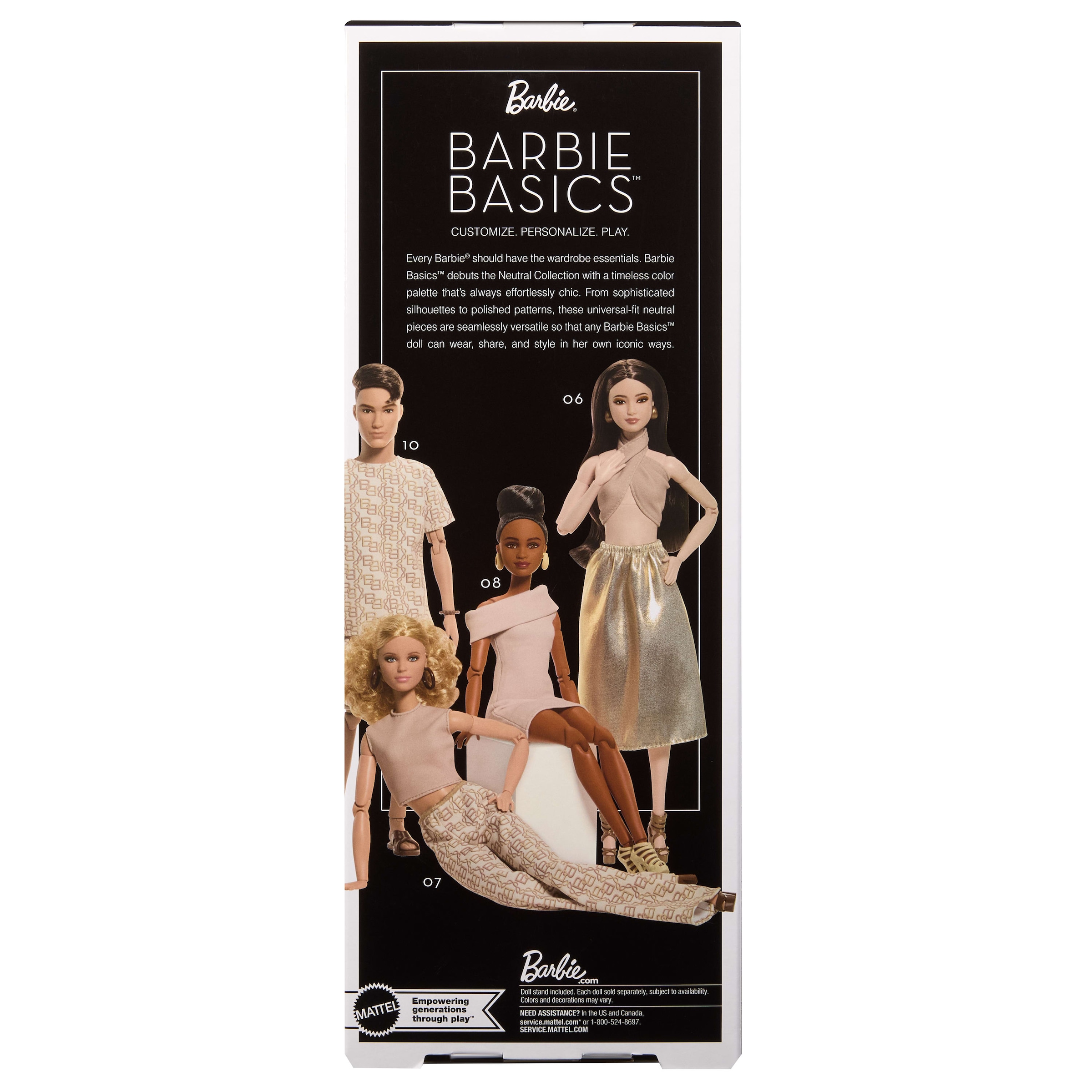 Barbie Anziehpuppe »Signature Barbie Petite Basics 08«
