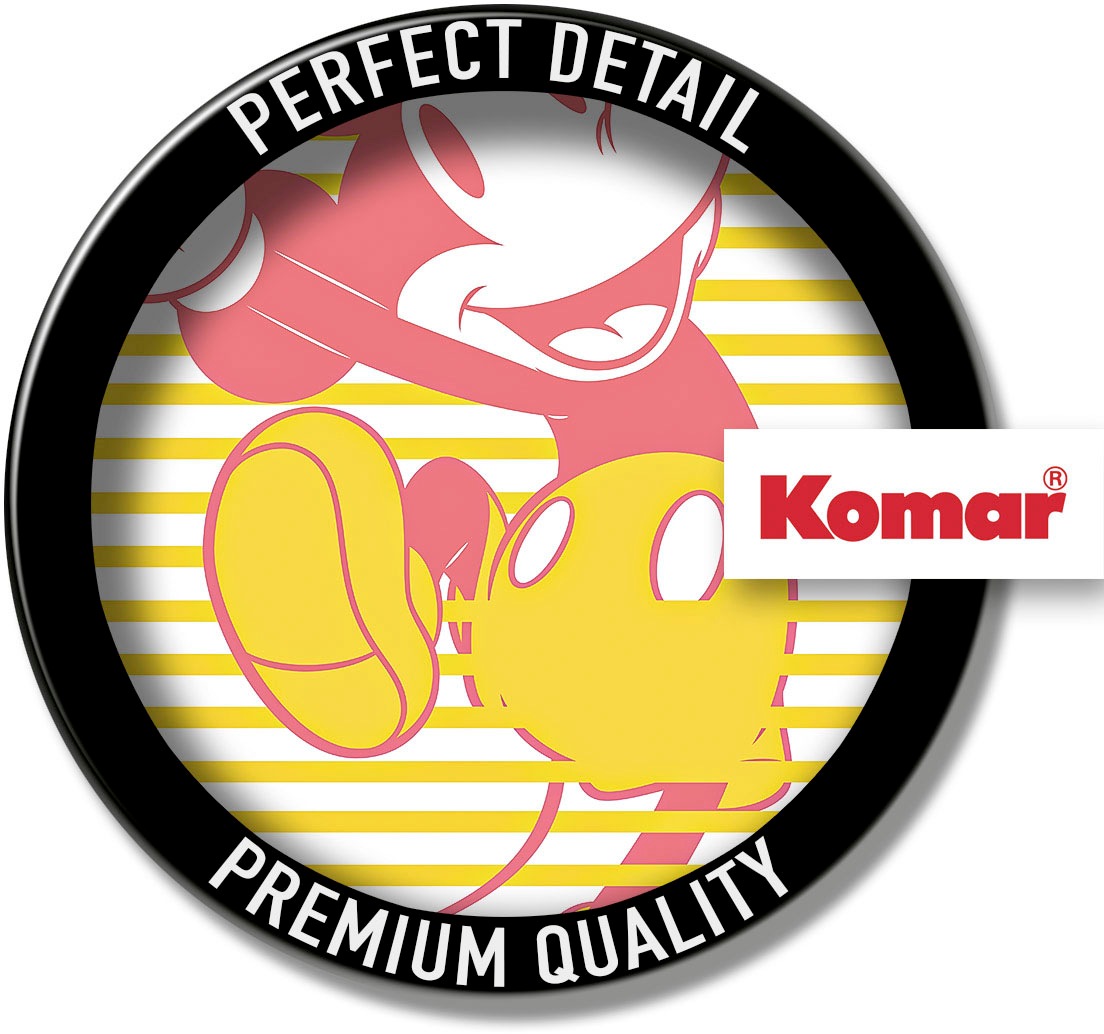 Komar Wandbild »Mickey Unwind«, (1 St.), Deutsches Premium-Poster Fotopapier mit seidenmatter Oberfläche und hoher Lichtbeständigkeit. Für fotorealistische Drucke mit gestochen scharfen Details und hervorragender Farbbrillanz.