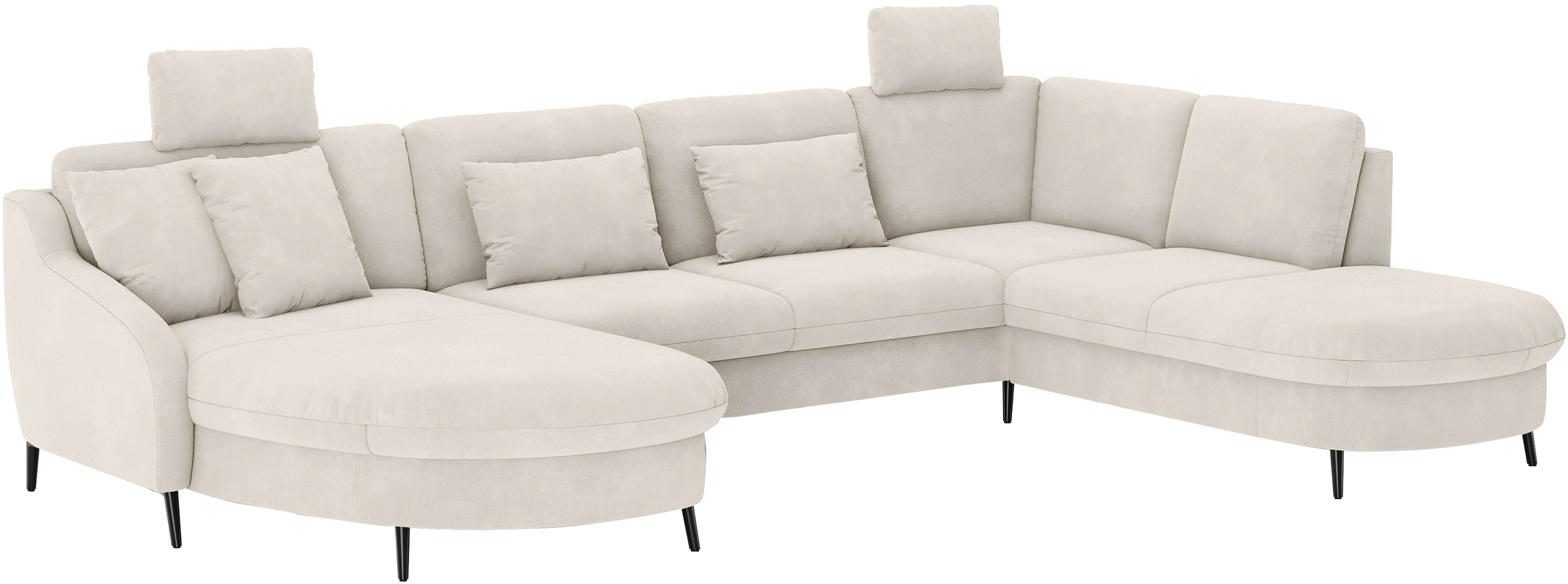 sit&more Wohnlandschaft »Soul U-Form«, wahlweise mit Bett und Bettkasten