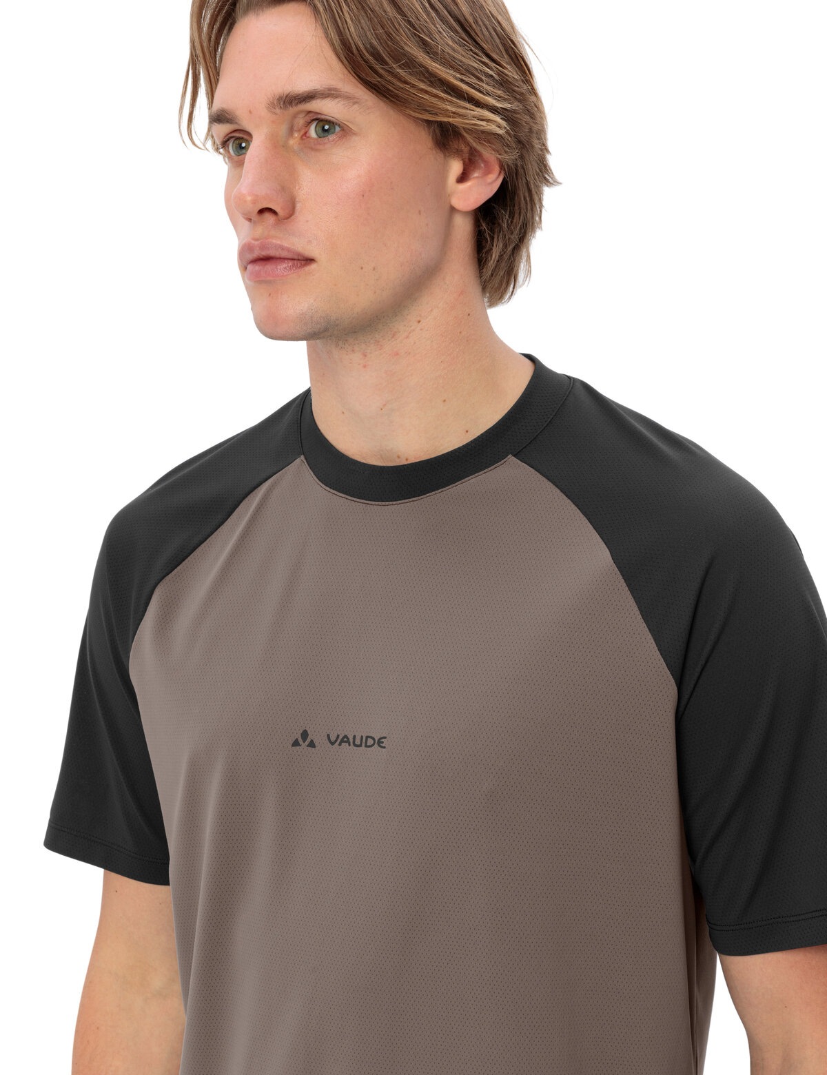 VAUDE Radtrikot »Men's Loamer Shirt« für Erwachsene, mit Rundhalsausschnitt, aus Polyester