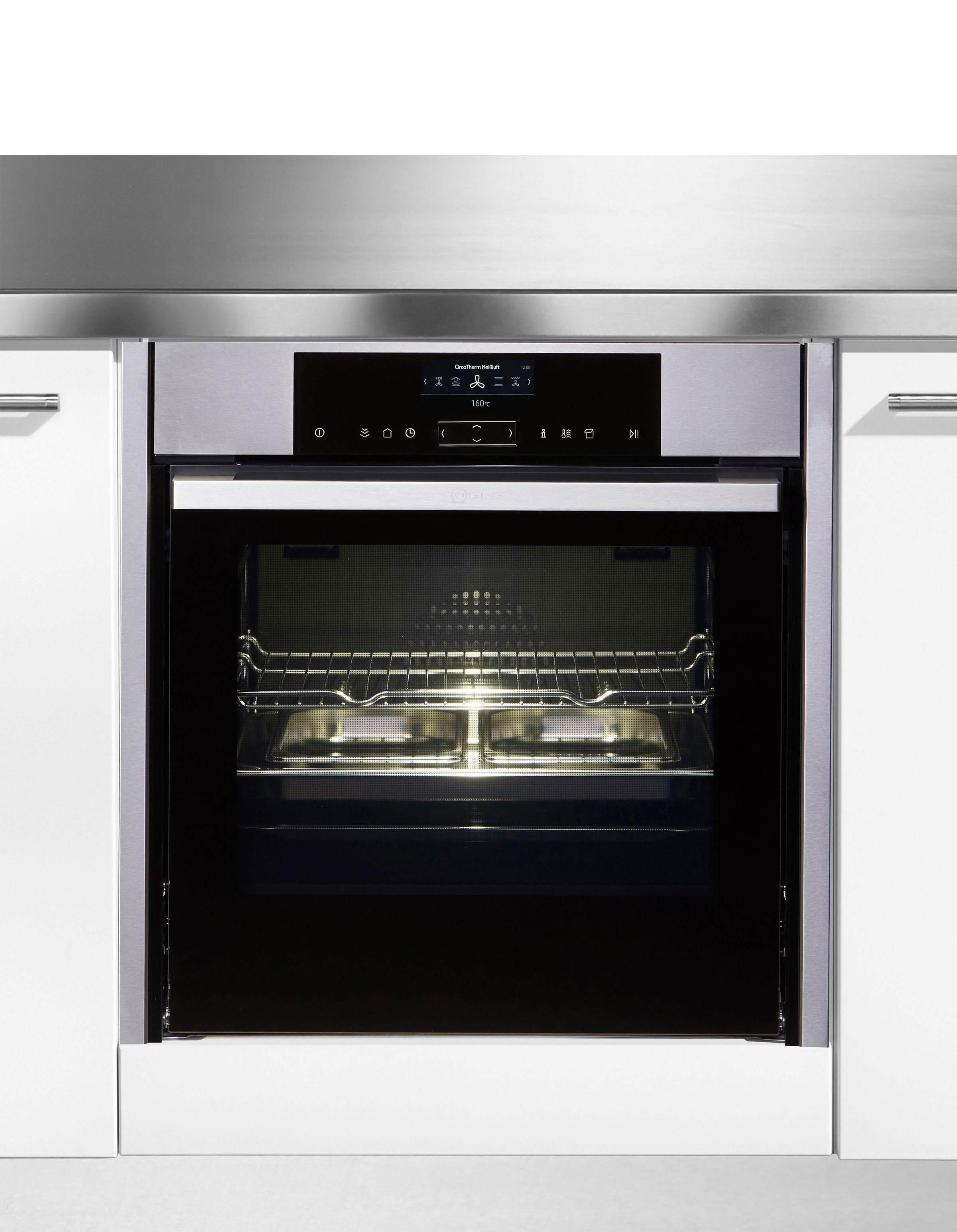 2. Bild von NEFF Dampfbackofen »B45FS24N0«, N 90, B45FS24N0, mit Vollauszug, easyClean, mit Slide&Hide®