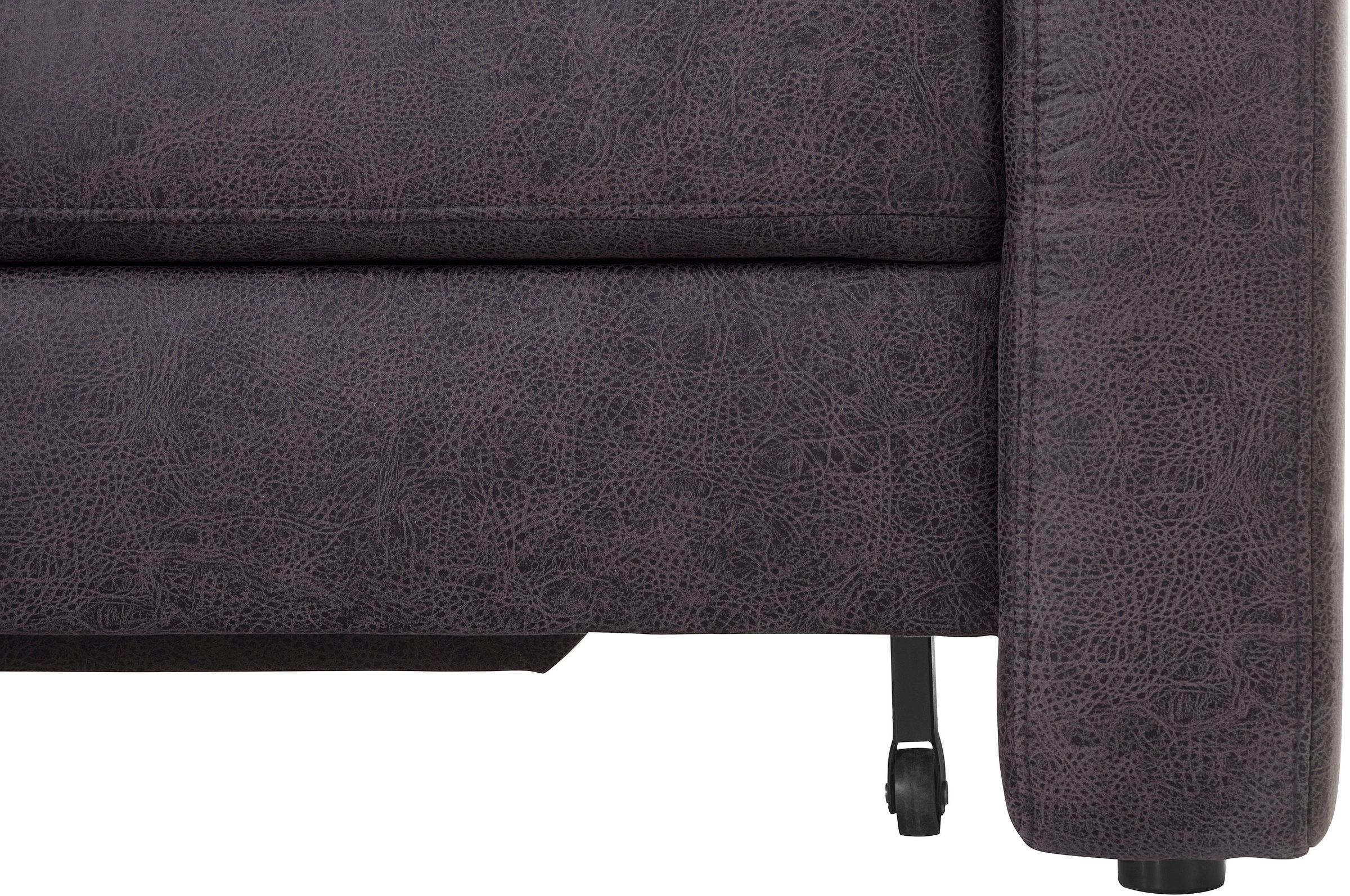 sit&more Ecksofa »Bologna L-Form«, Kopfteilverstellung, wahlweise mit Bettfunktion und Schubkasten