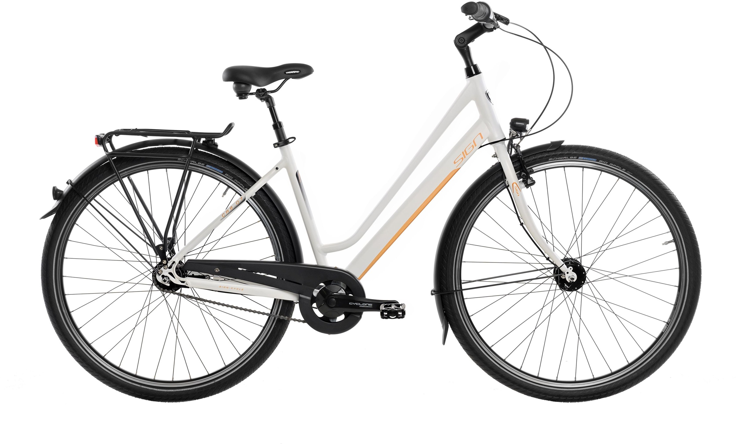 Bild von SIGN Cityrad, 7 Gang, Shimano, NEXUS SG-C3001-7C Schaltwerk, für Damen und Herren