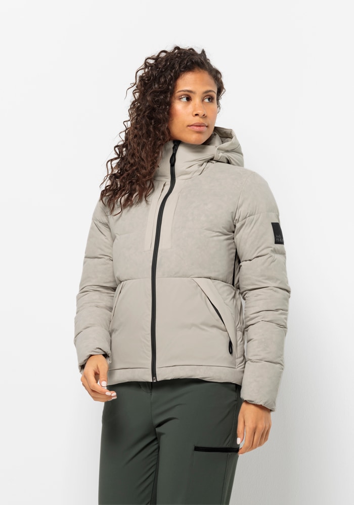 Jack Wolfskin Daunenjacke »WANDERMOOD DOWN JKT W«, mit Kapuze