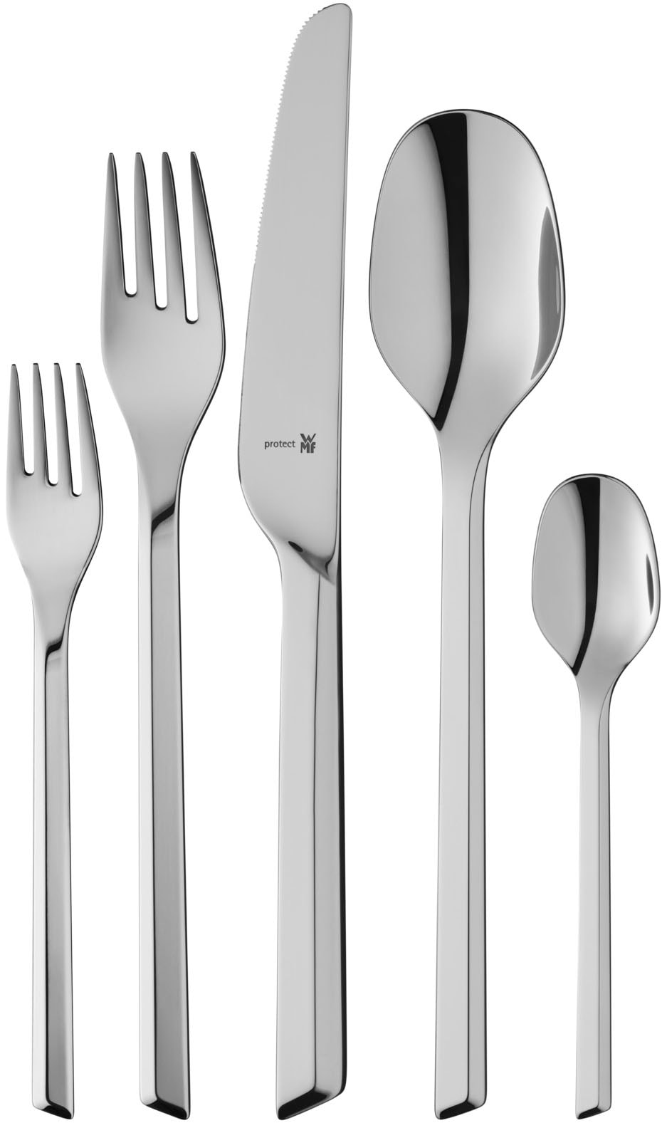 WMF Besteck-Set »Kineo«, (Set, 30 tlg.), ergonomisch, Cromargan protect günstig online kaufen